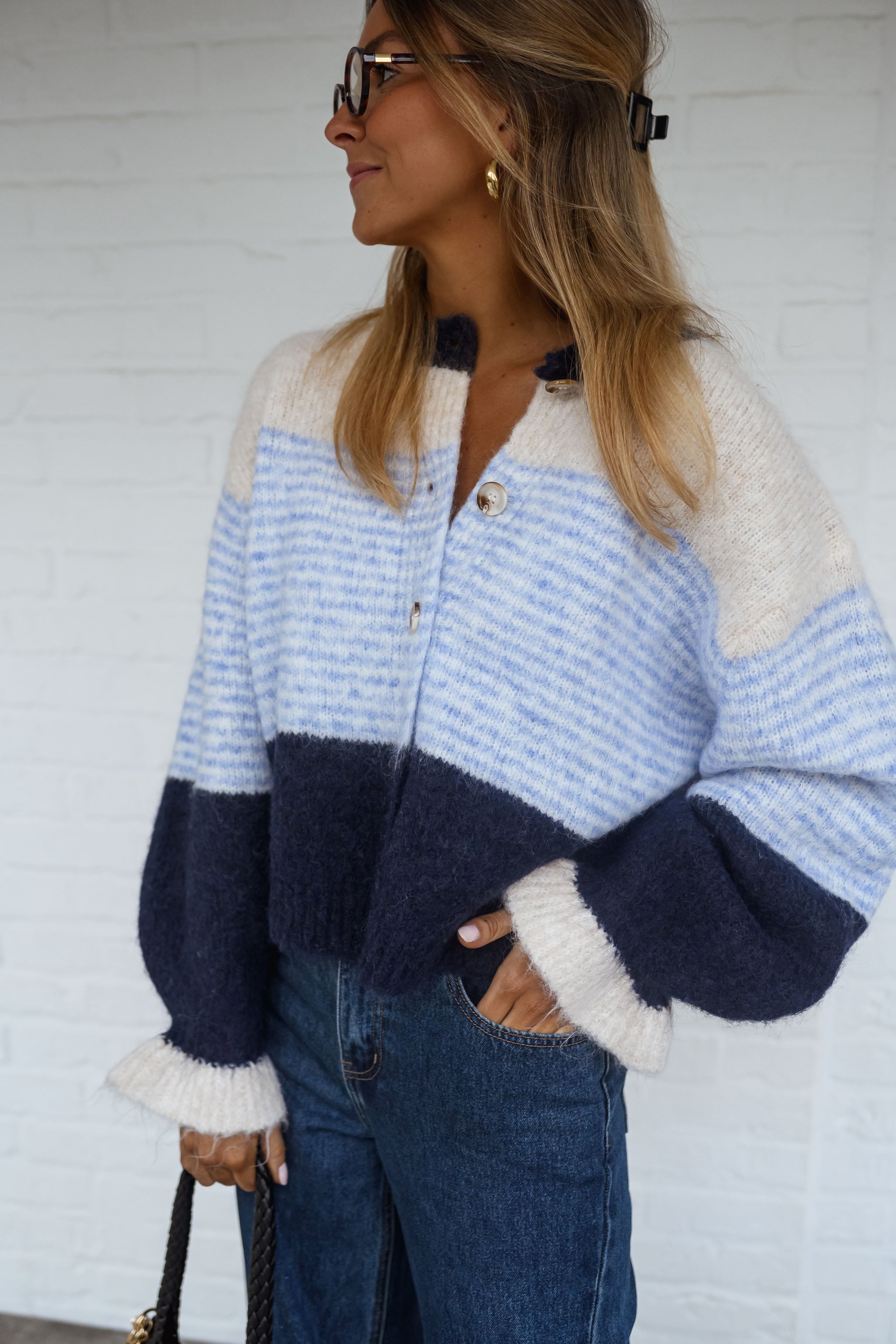 Blue Amren Cardigan