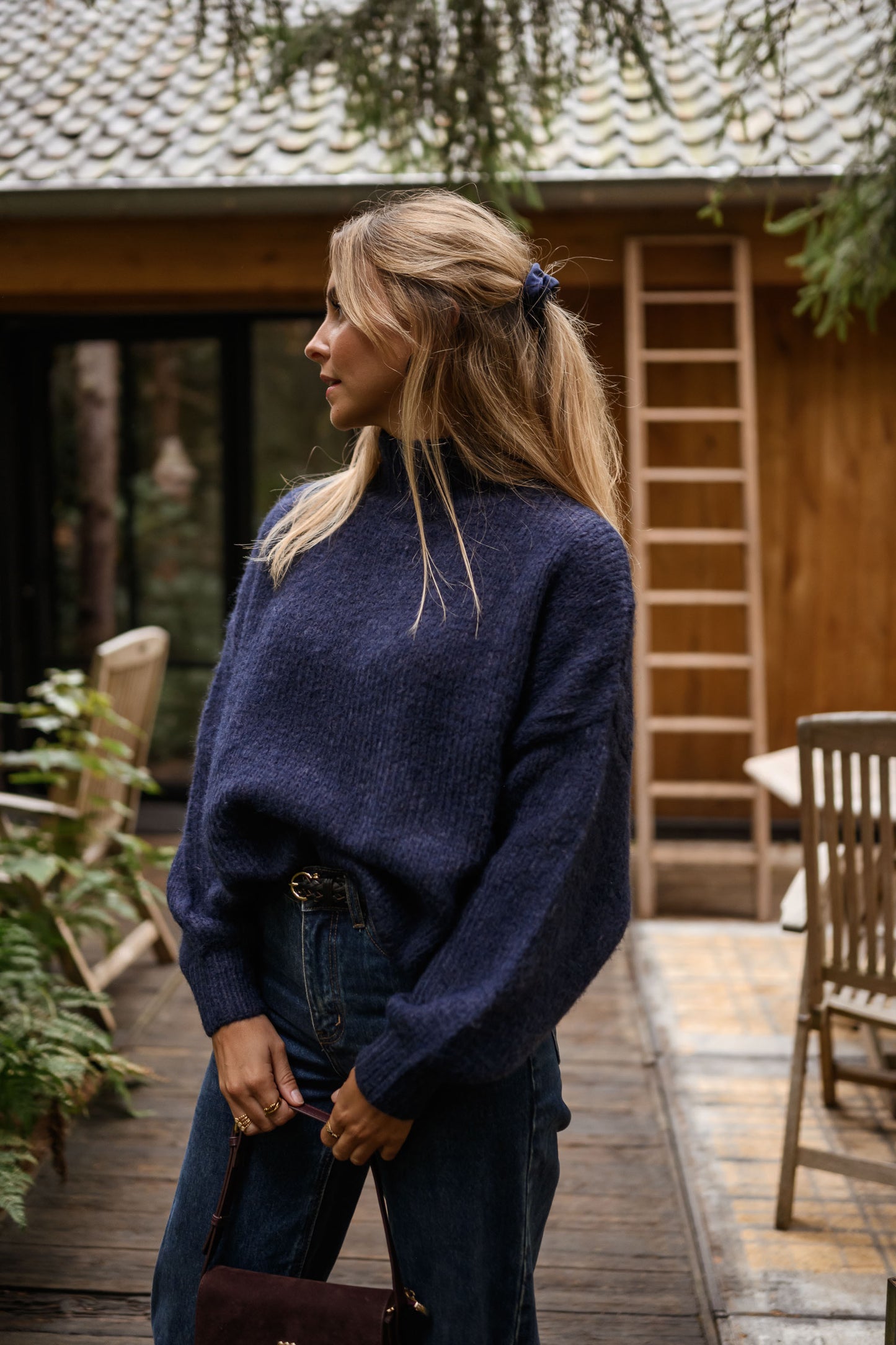 Blue Angele Sweater