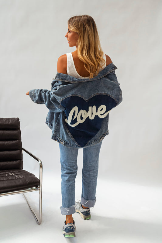 Blue Denim Helmi Jacket