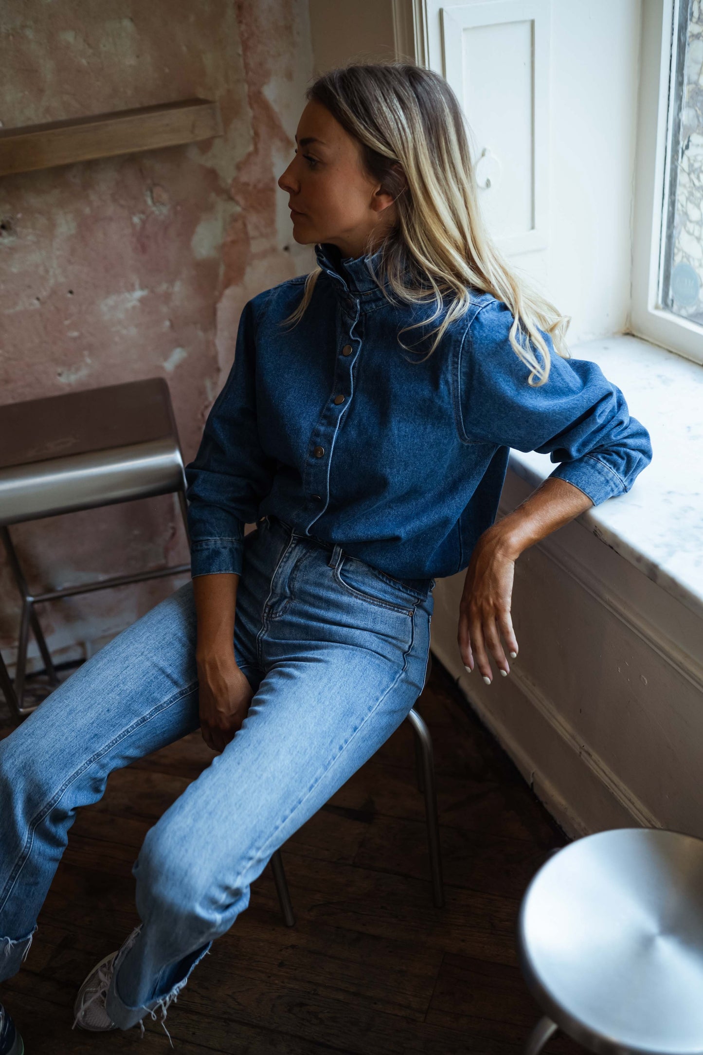 Blue Gabin Overshirt