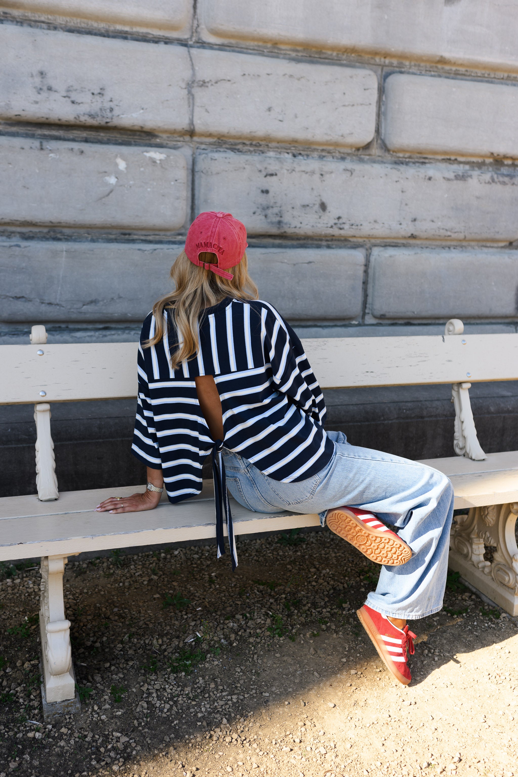 Blue Striped Isora T-Shirt