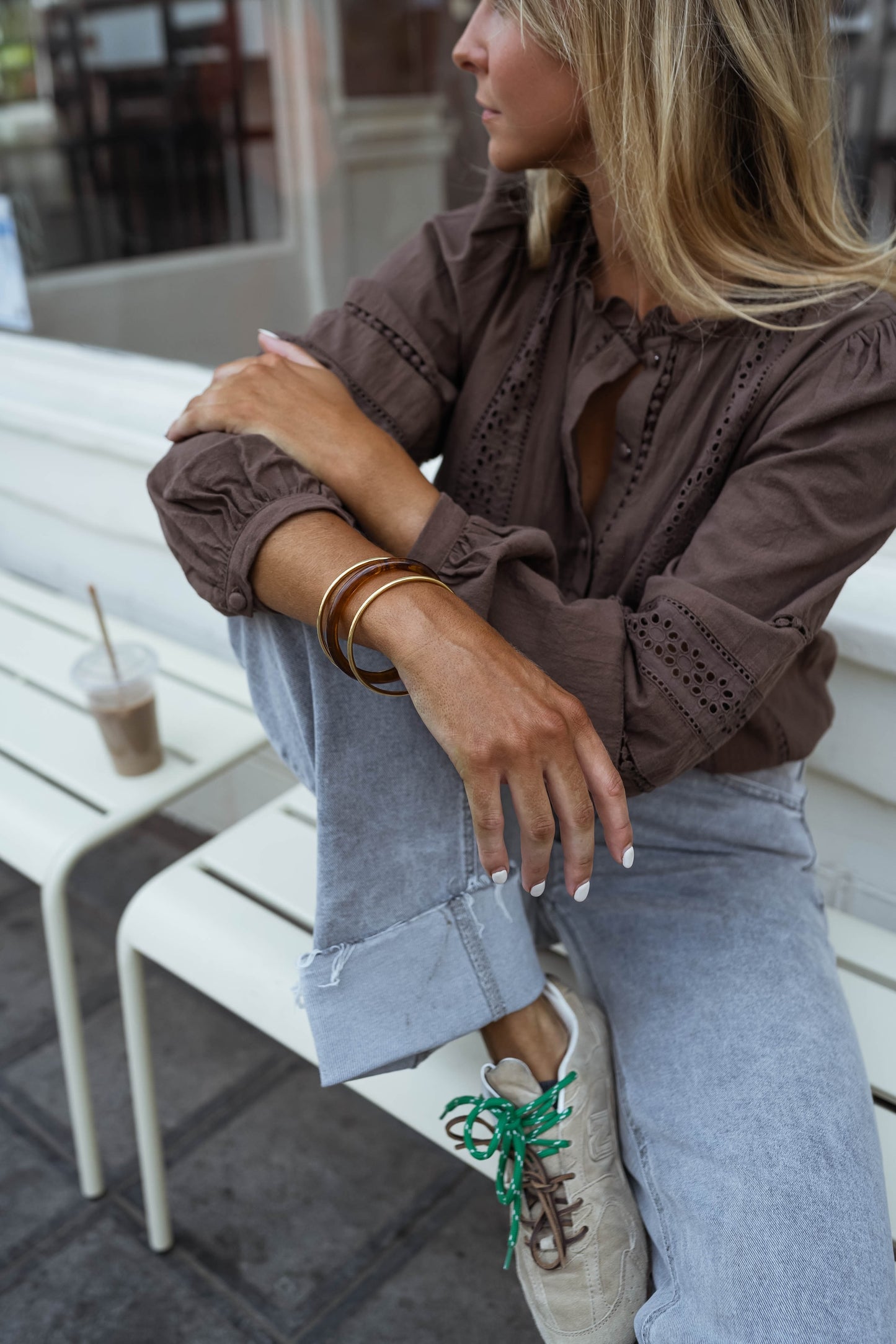 Brown and Golden Laria Bracelets