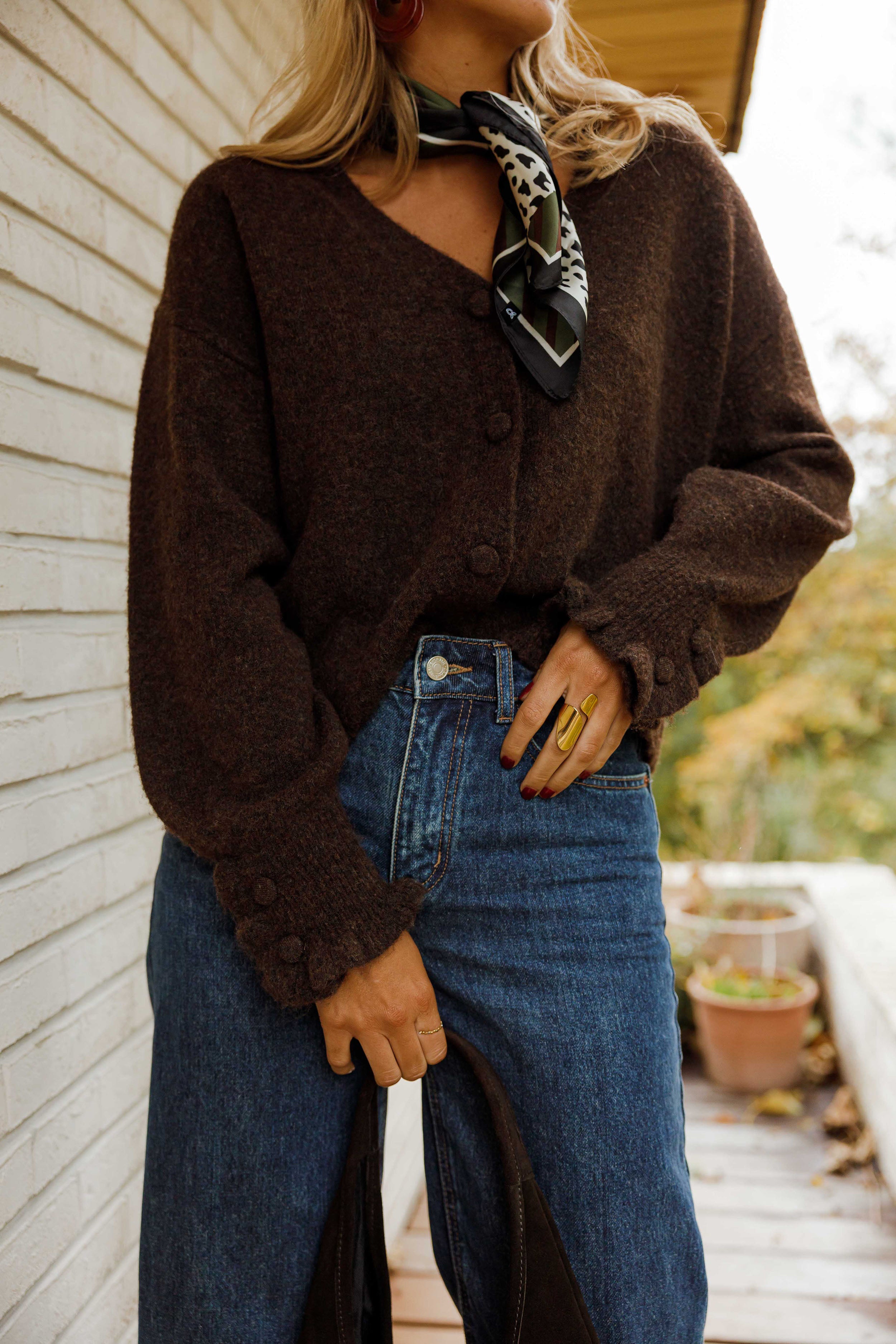 Brown Josse Cardigan