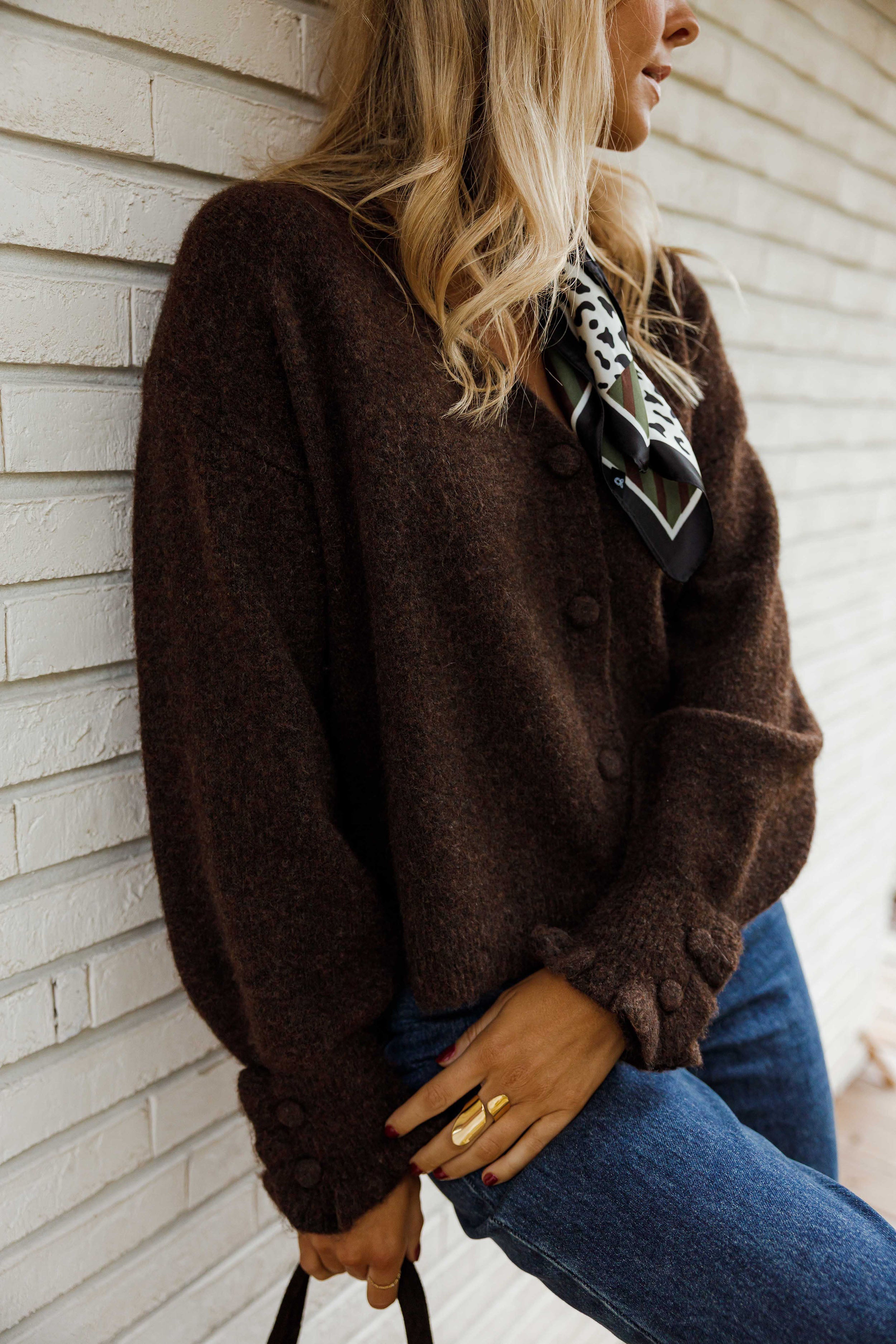 Brown Josse Cardigan