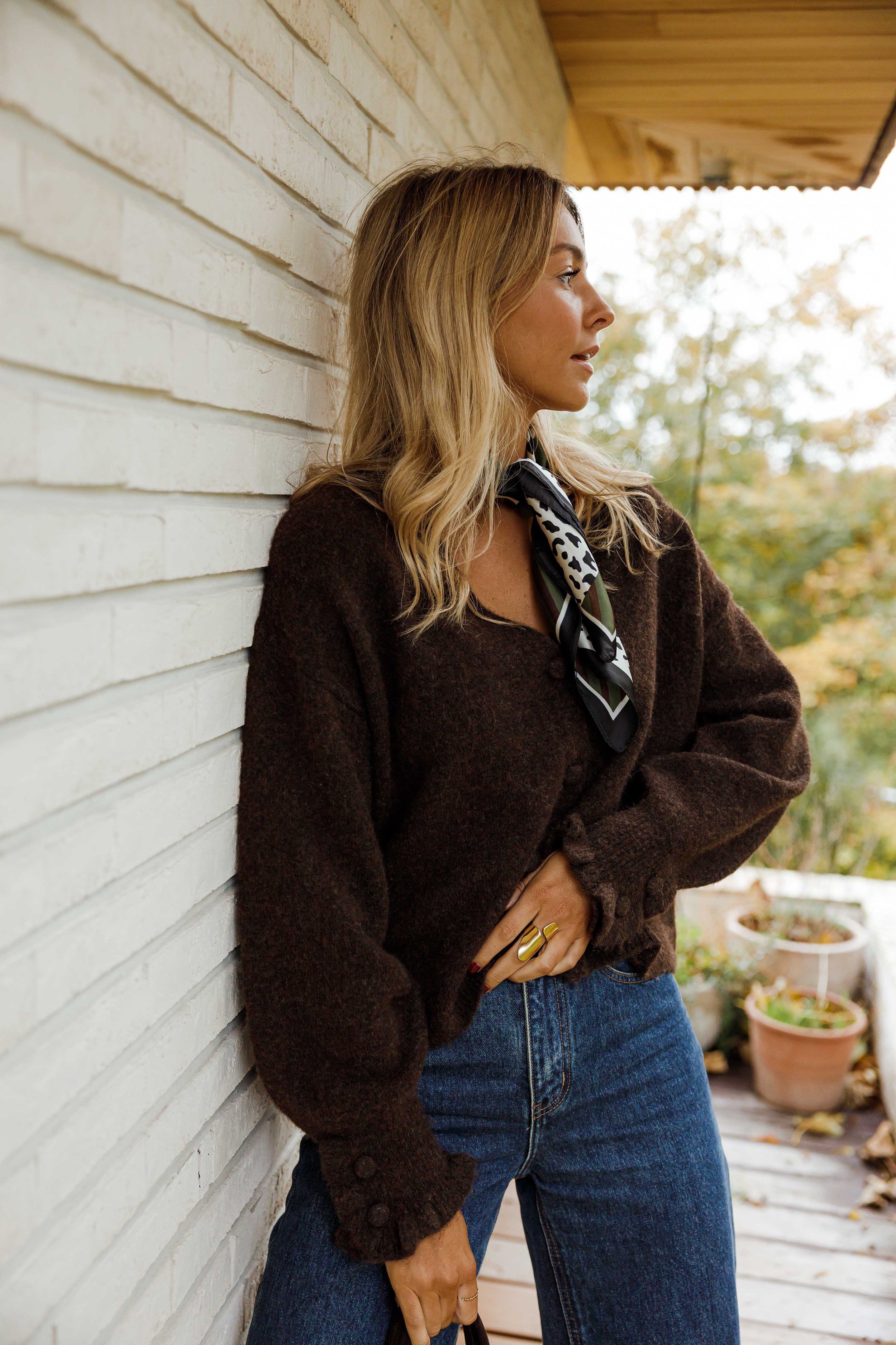 Brown Josse Cardigan