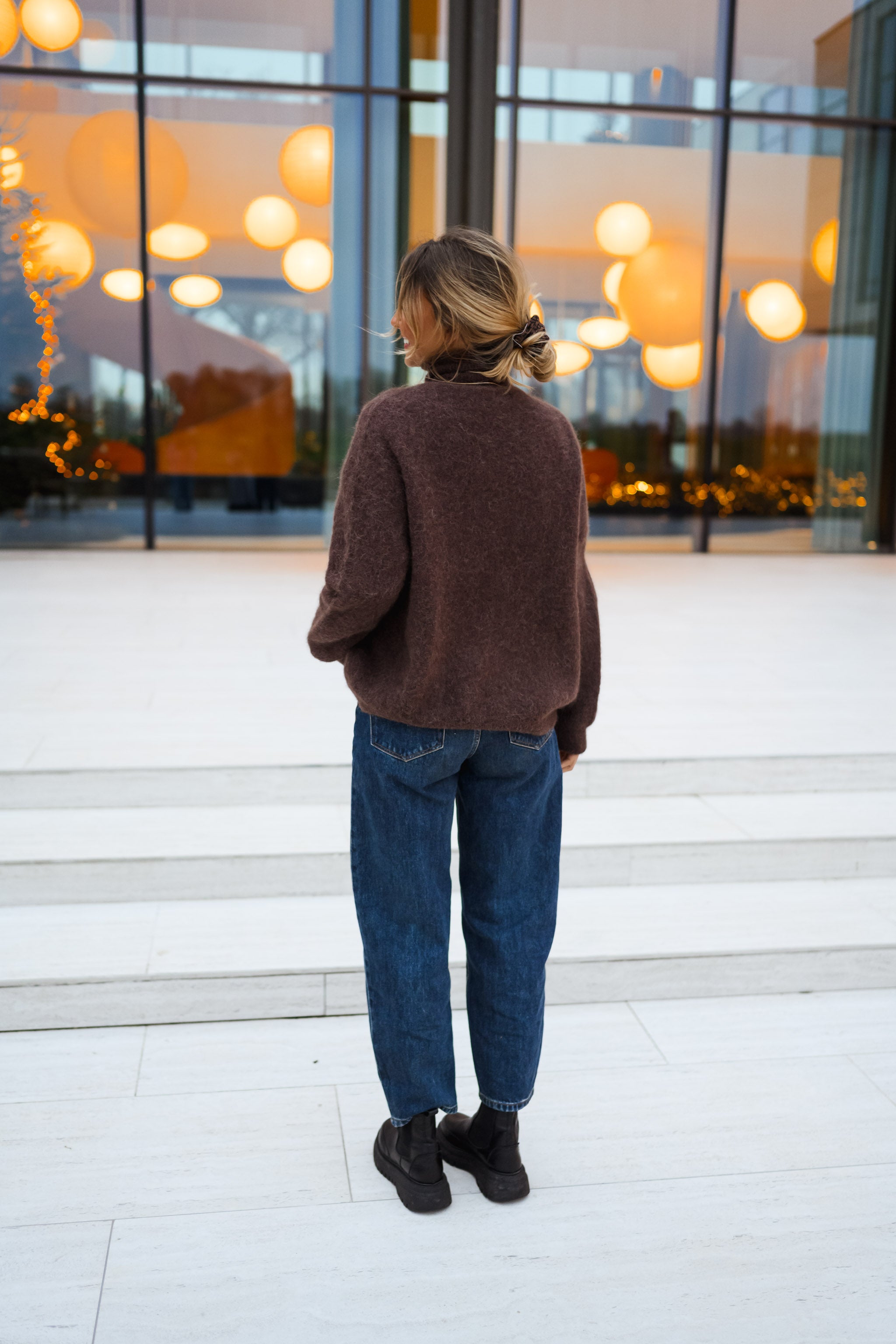 Brown Mara Sweater