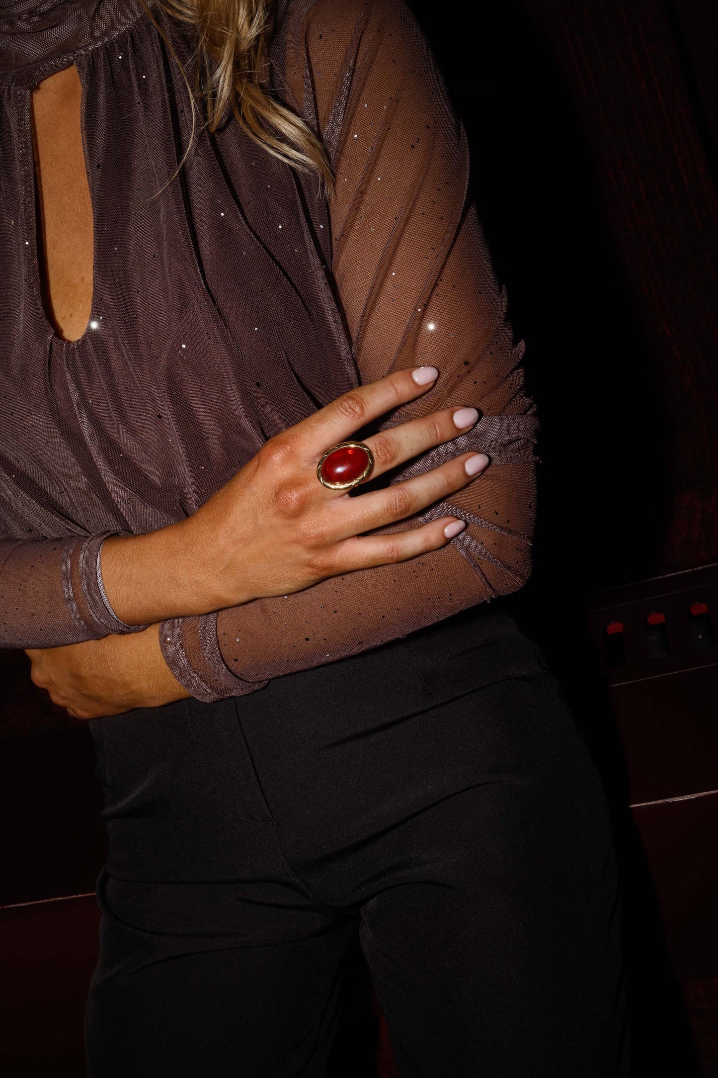 Brown Vasco Bodysuit