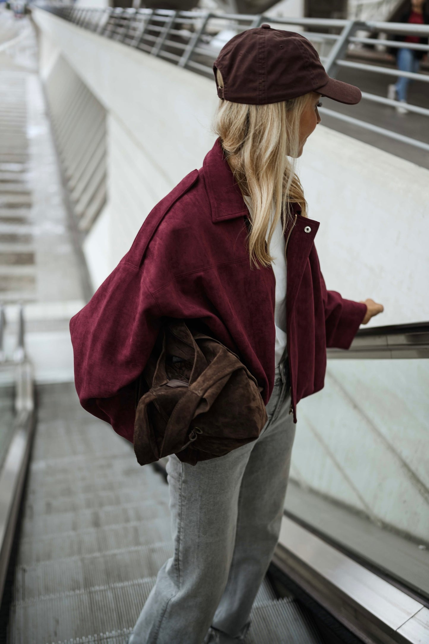 Burgundy Dave Jacket