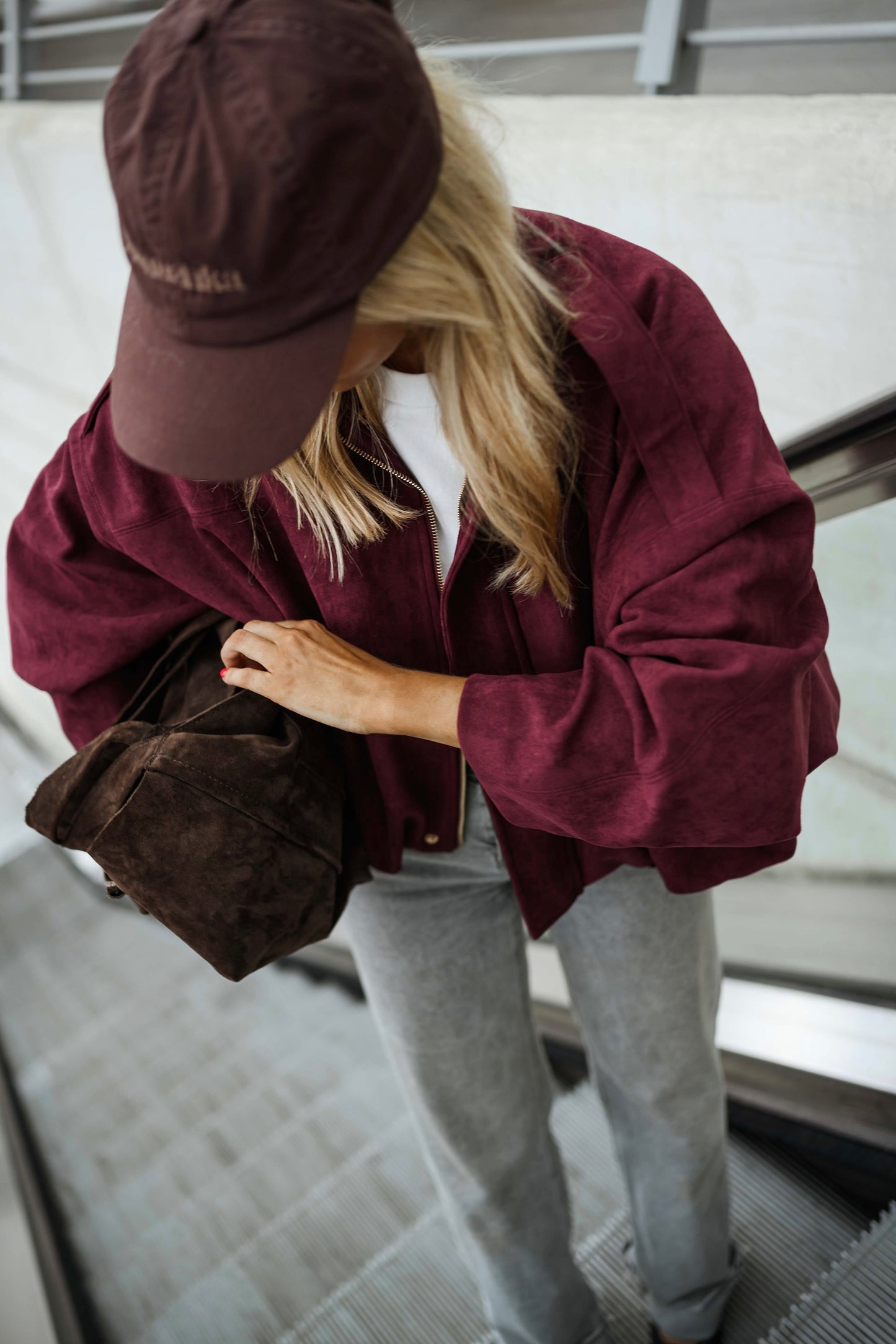 Burgundy Dave Jacket