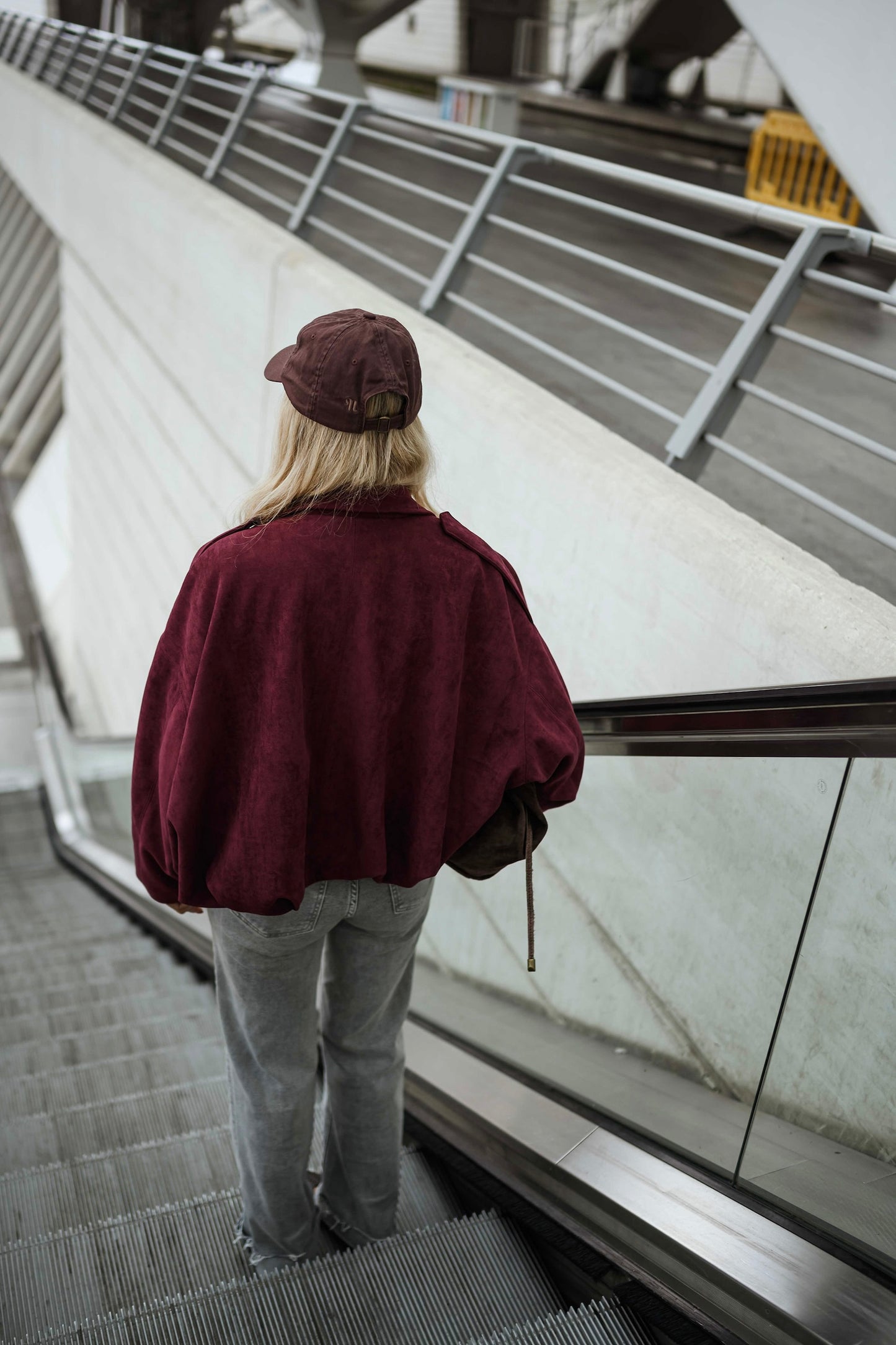 Burgundy Dave Jacket