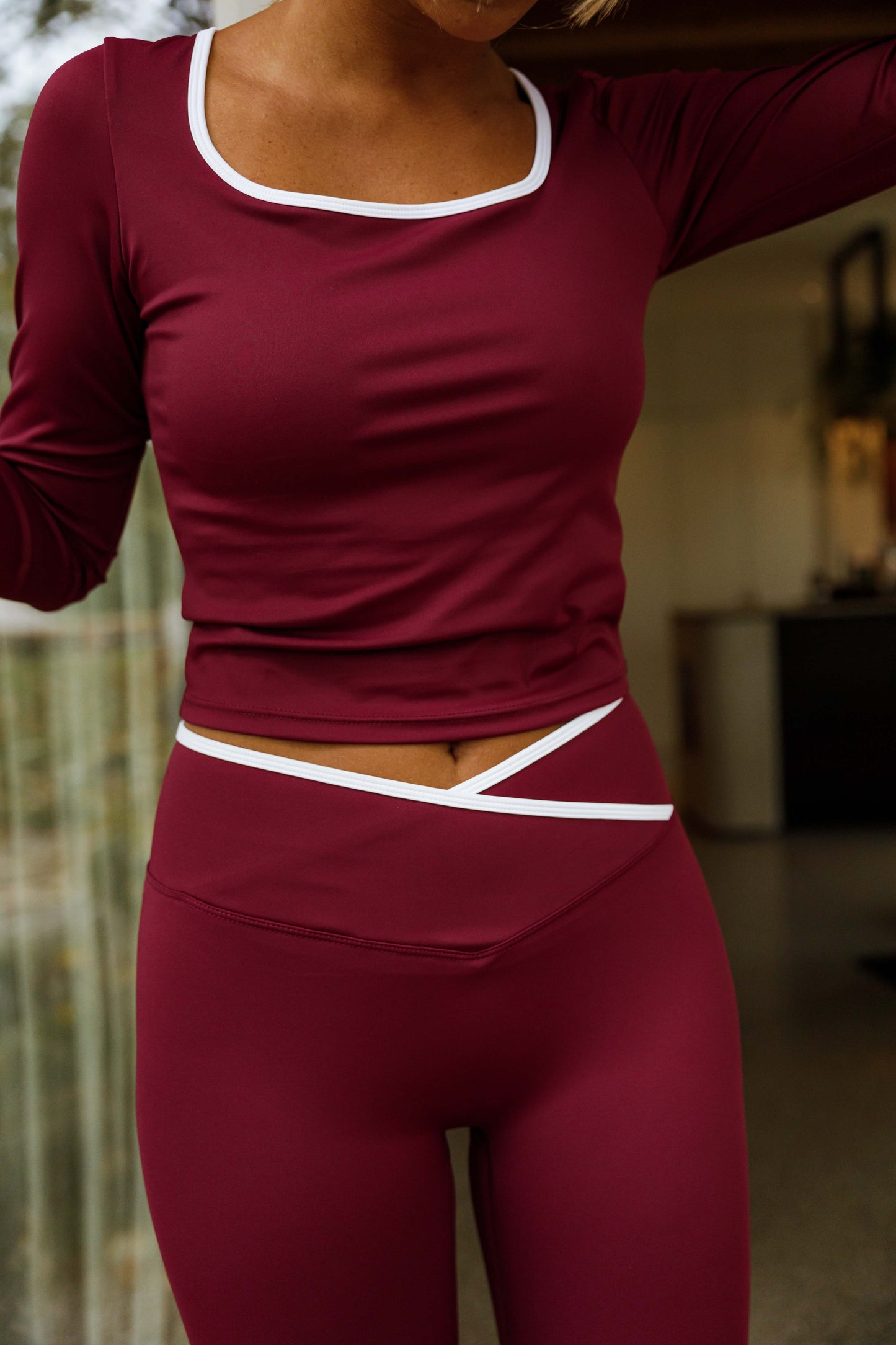 Burgundy Illa Sports Set