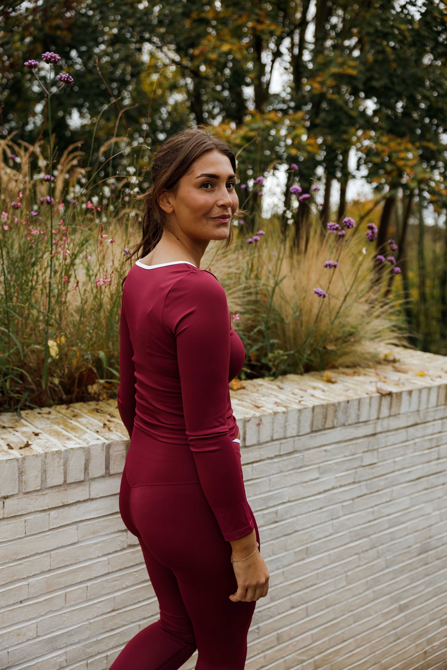 Burgundy Illa Sports Set