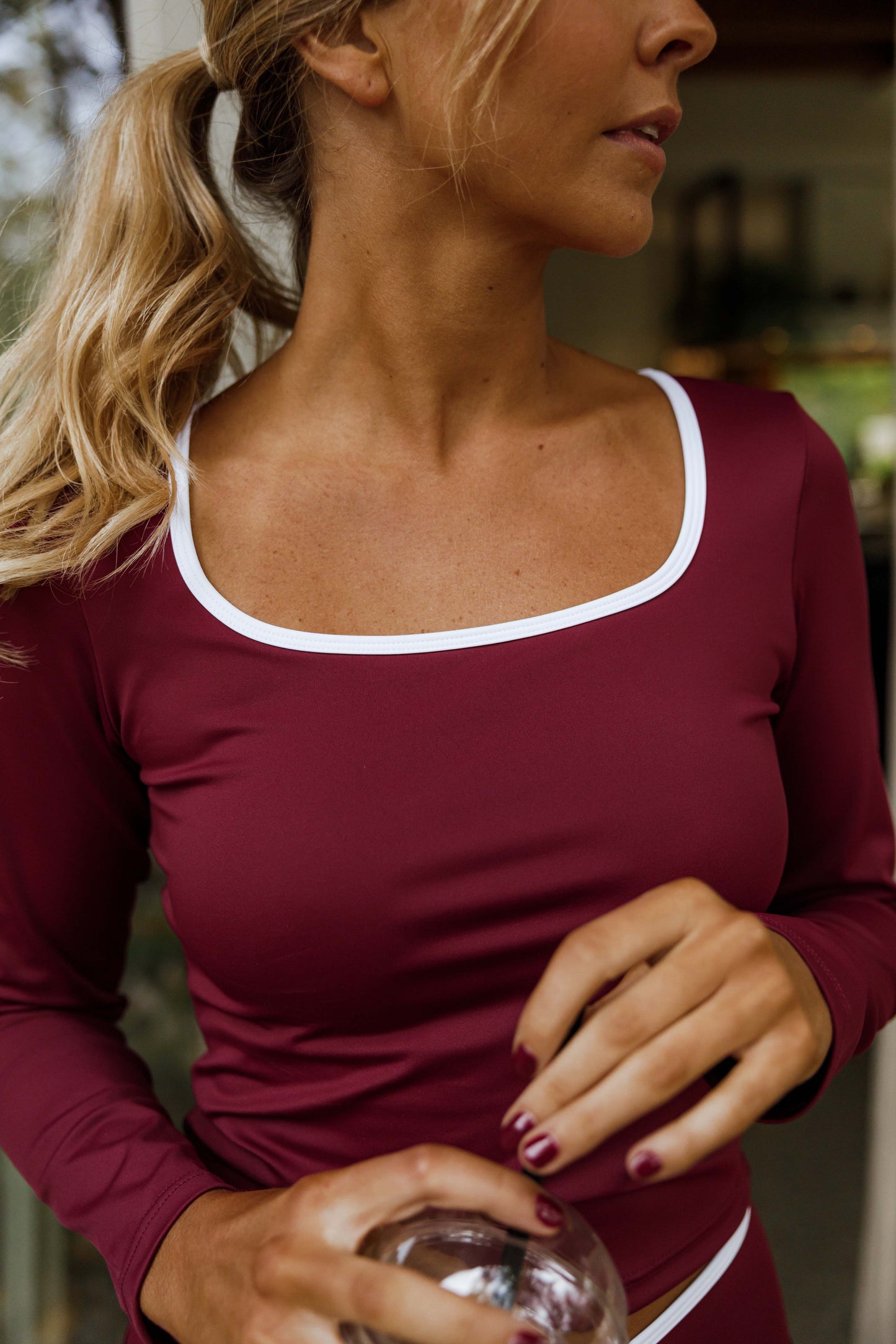 Burgundy Illa Sports Set