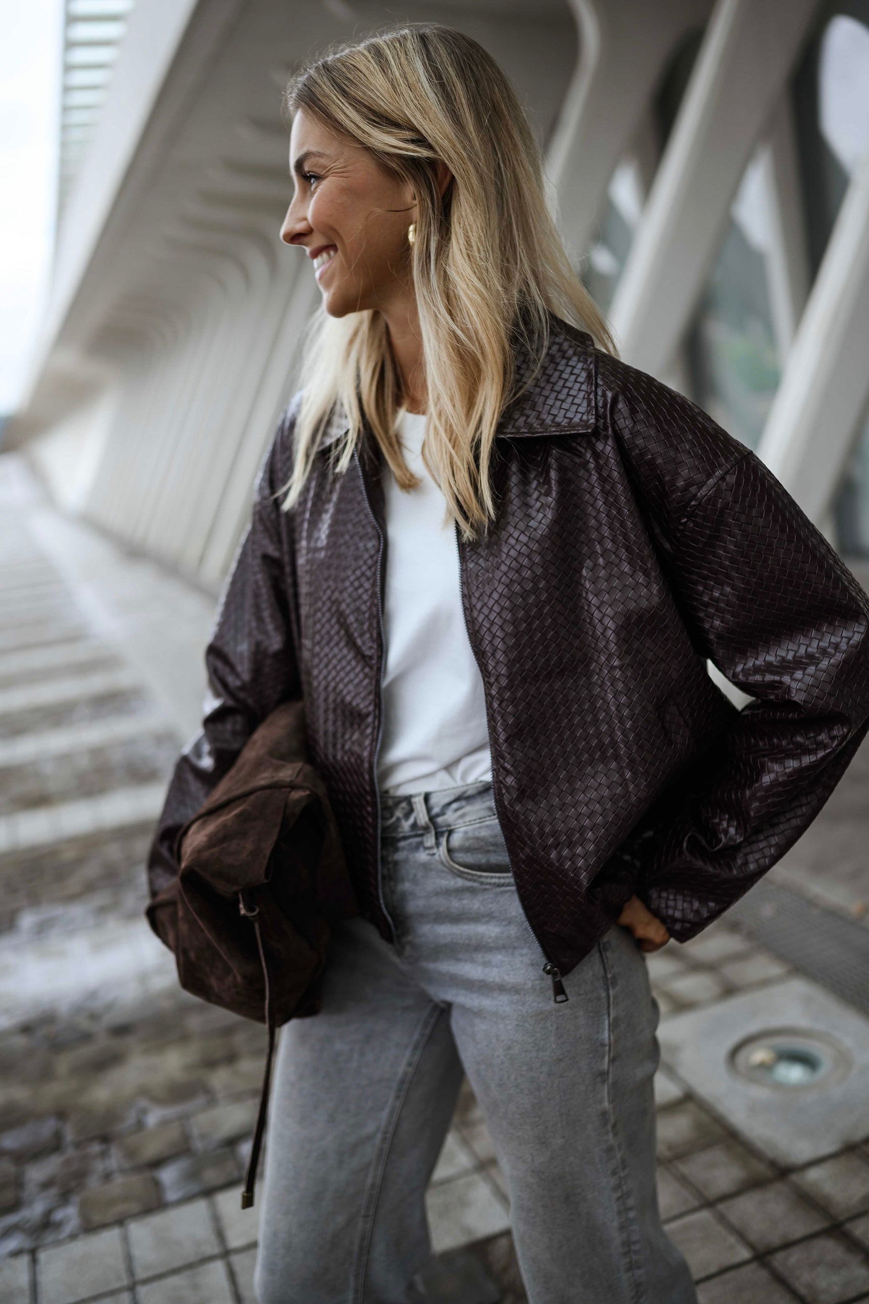 Burgundy Omer Jacket