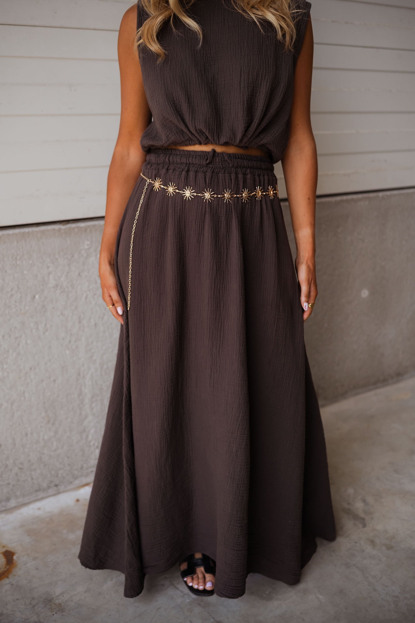 Chocolate Alyssa Skirt