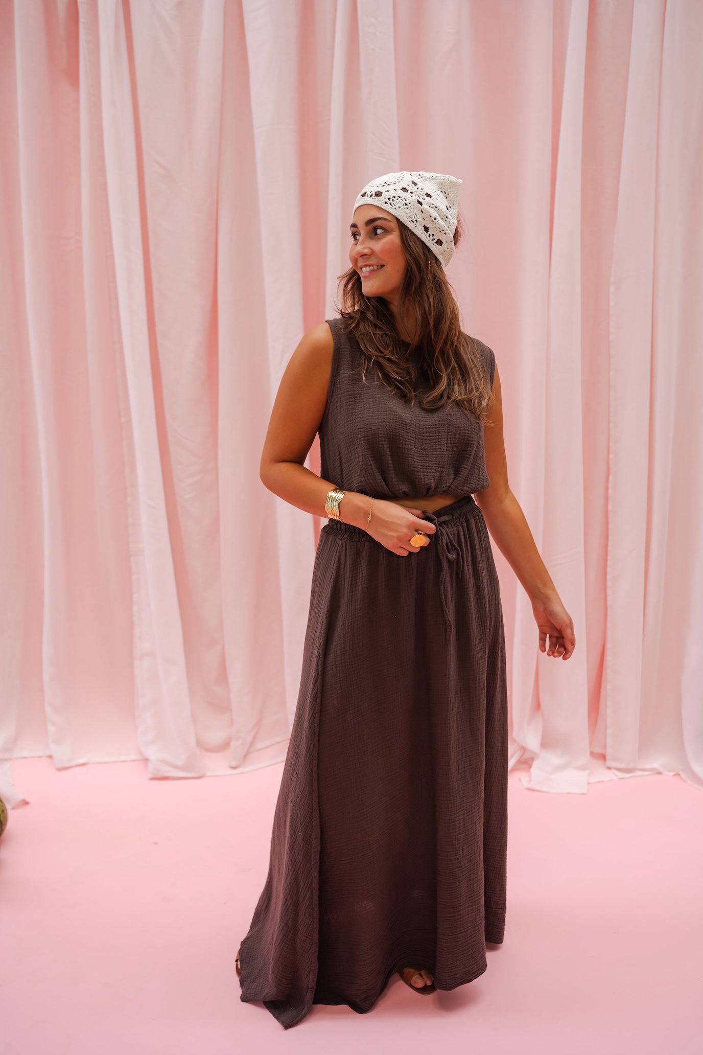 Chocolate Alyssa Skirt