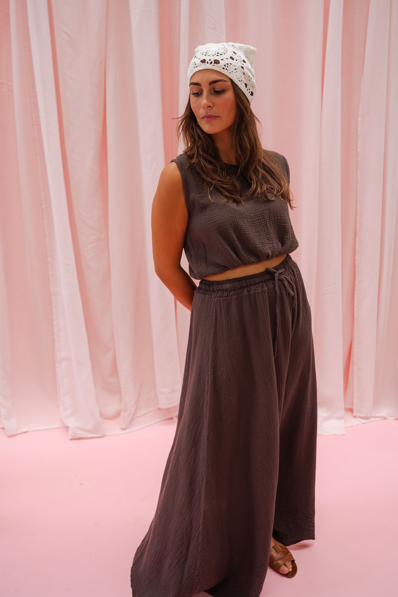 Chocolate Alyssa Skirt