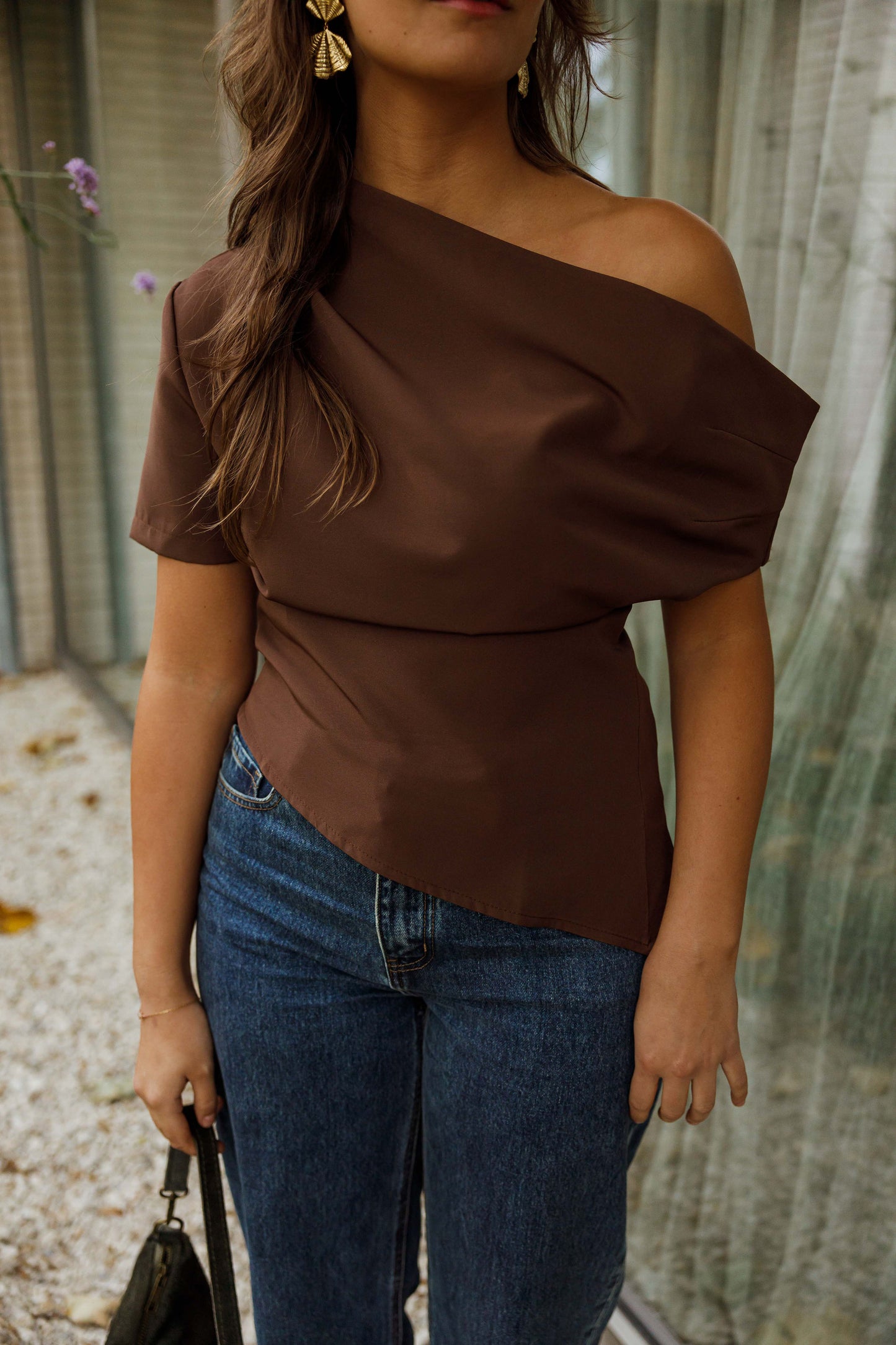 Chocolate Maria Blouse