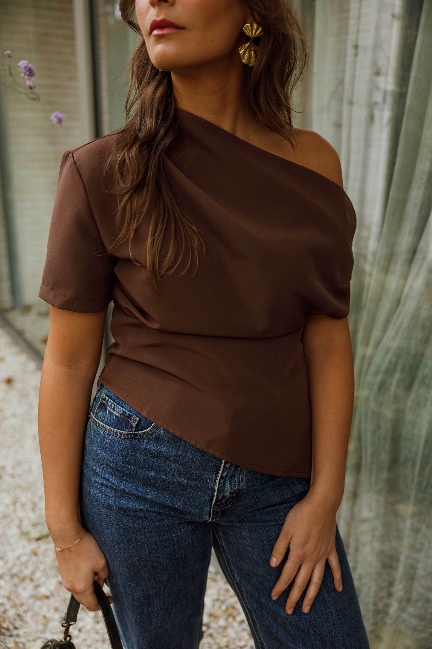 Chocolate Maria Blouse