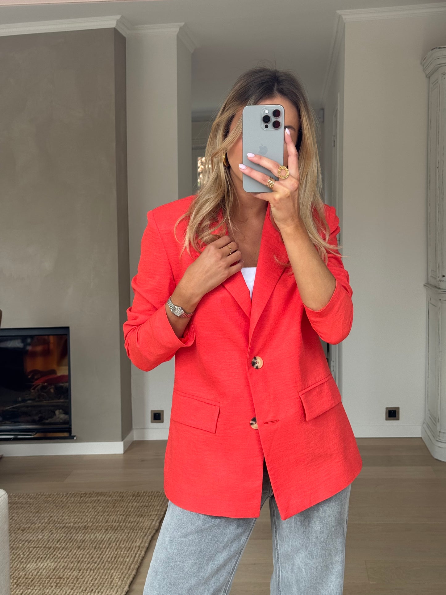 Coral Boss Blazer
