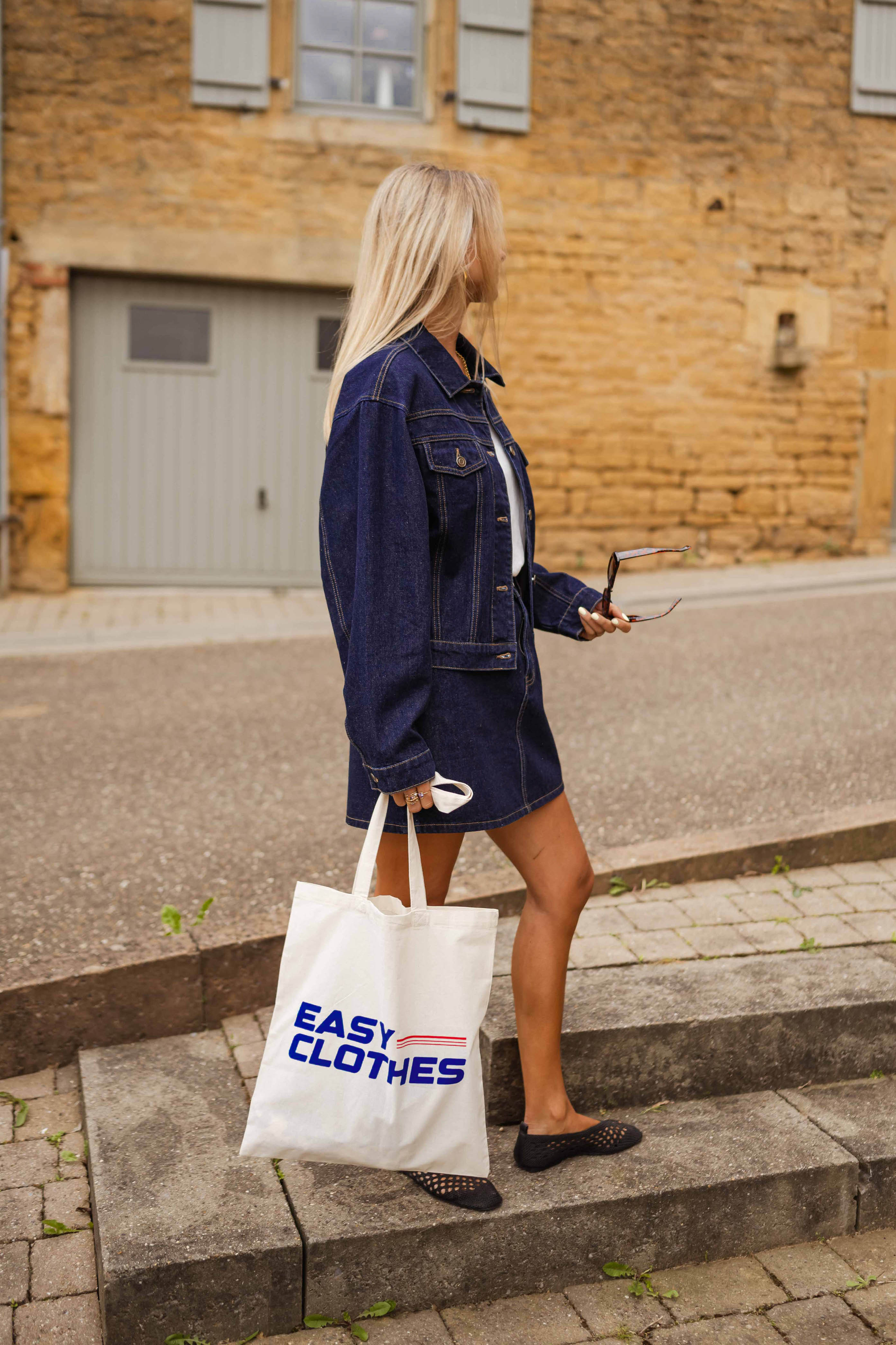 Dark Blue Denim Roma Jacket