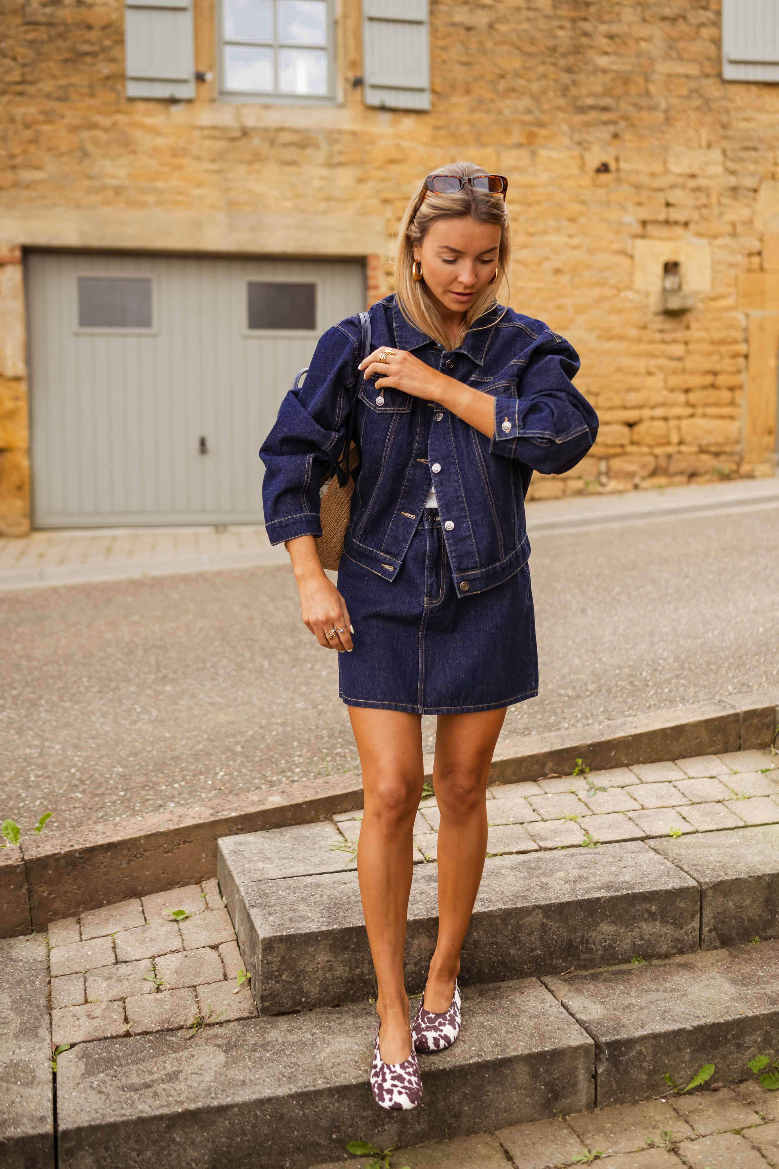 Dark Blue Denim Roma Jacket