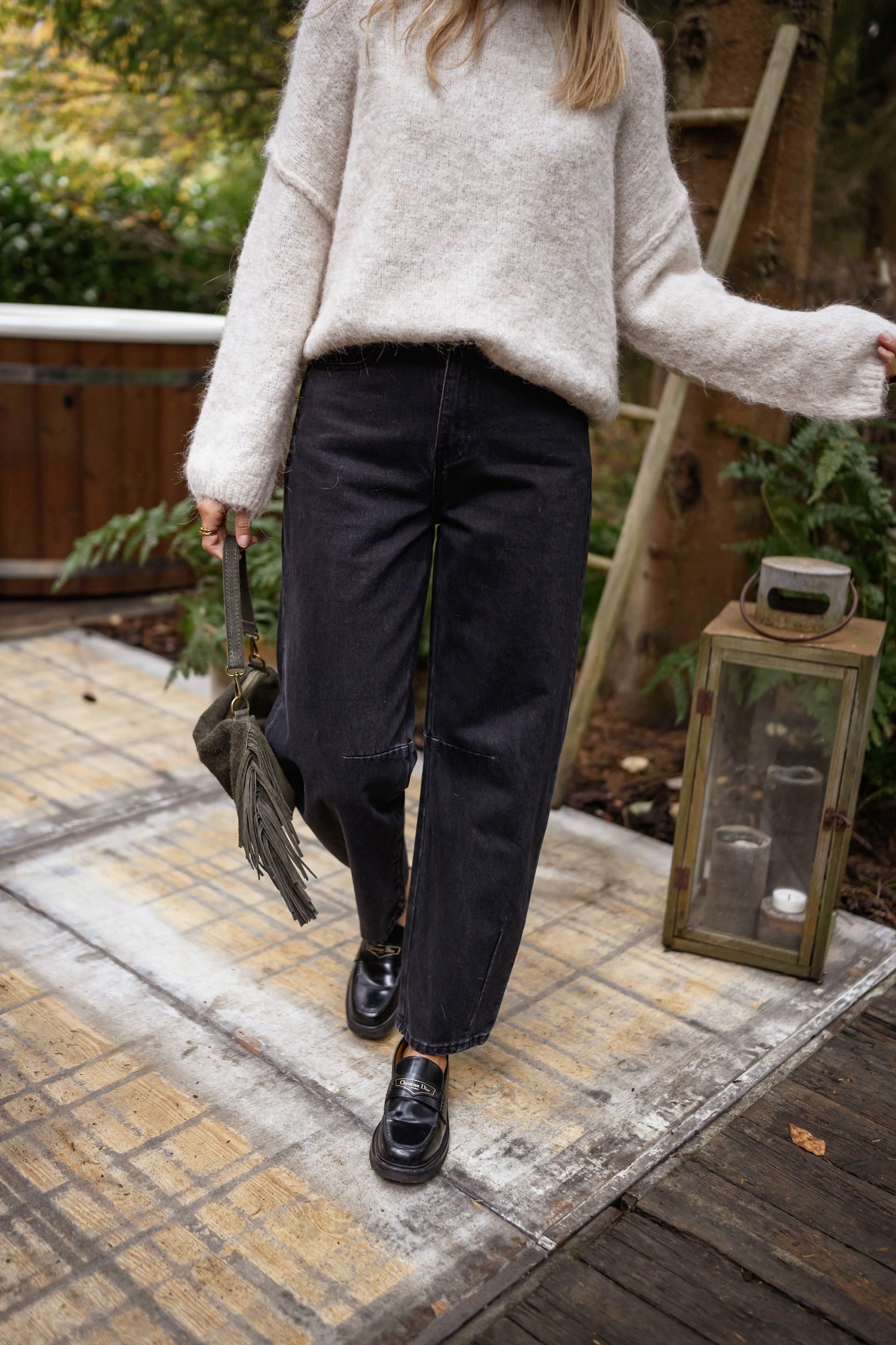 Dark Grey Brandy Jeans