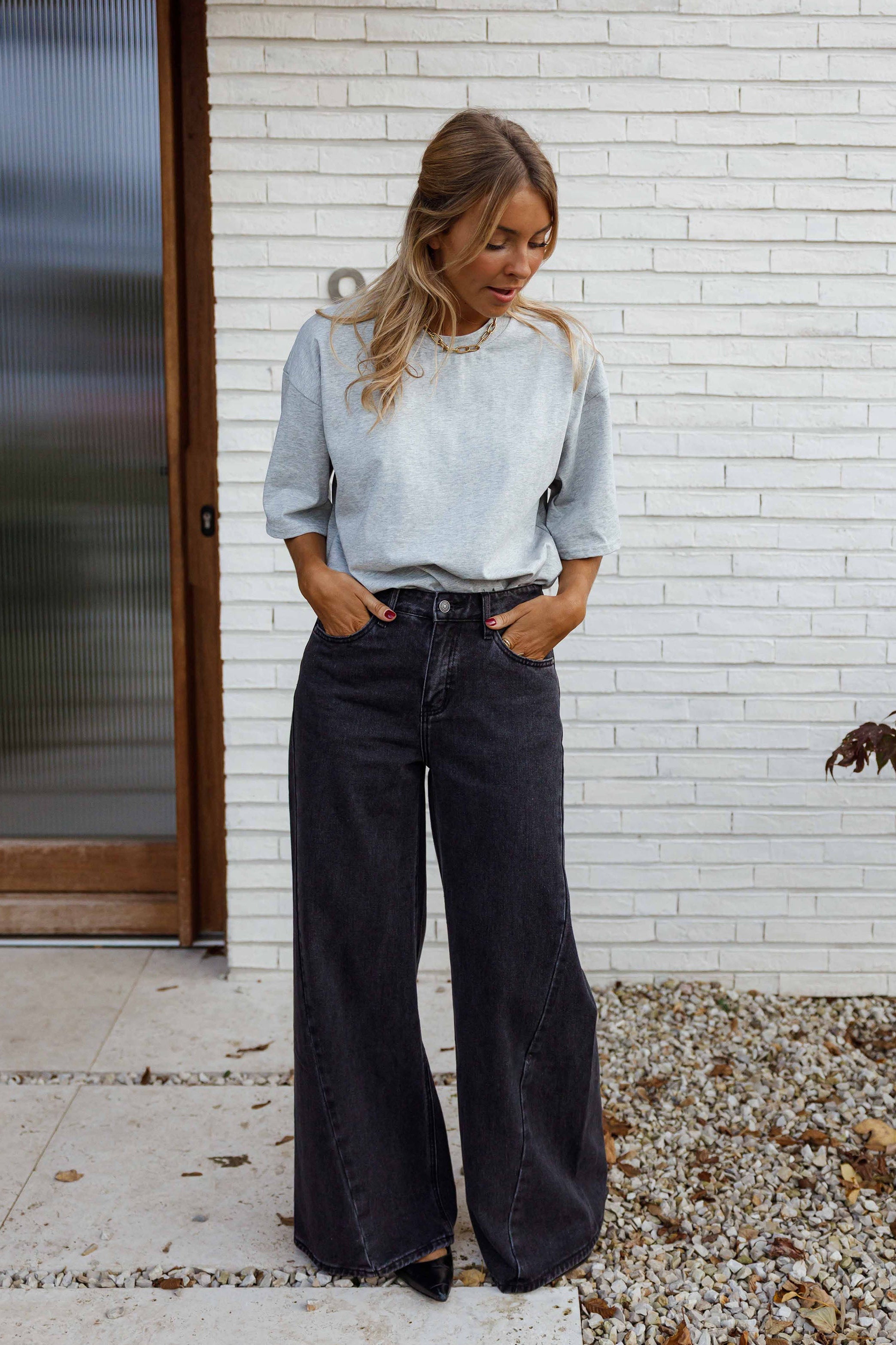 Dark Grey Guetta Jeans