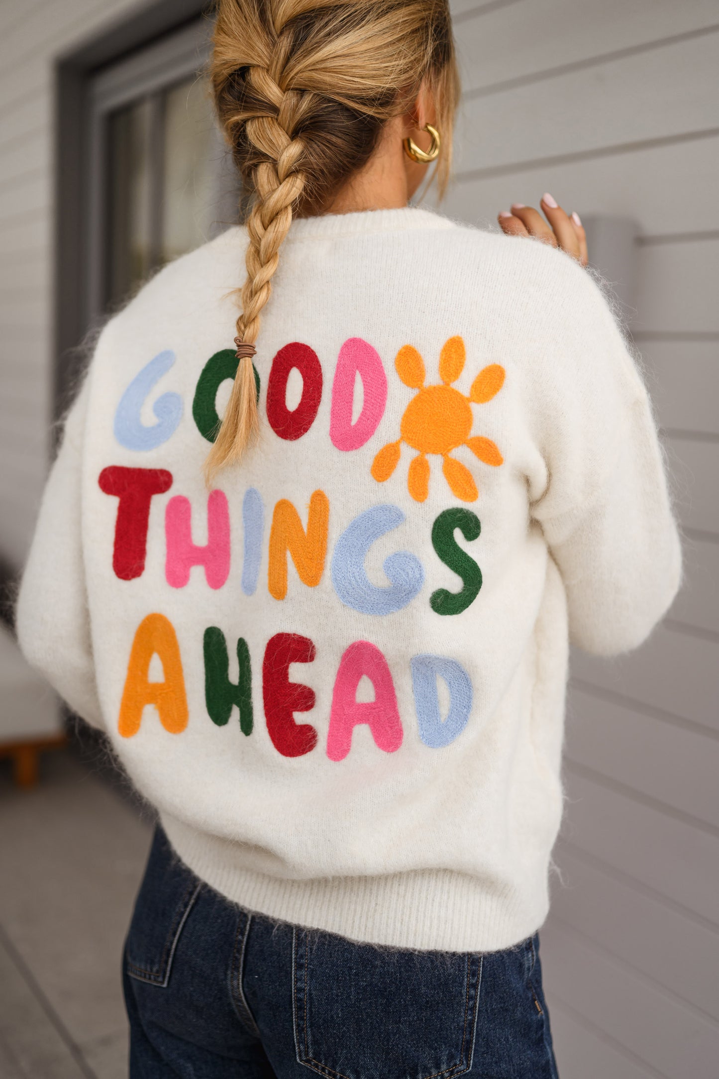 Ecru Abigael Sweater