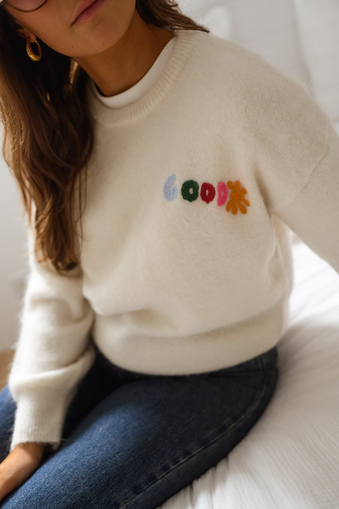 Ecru Abigael Sweater