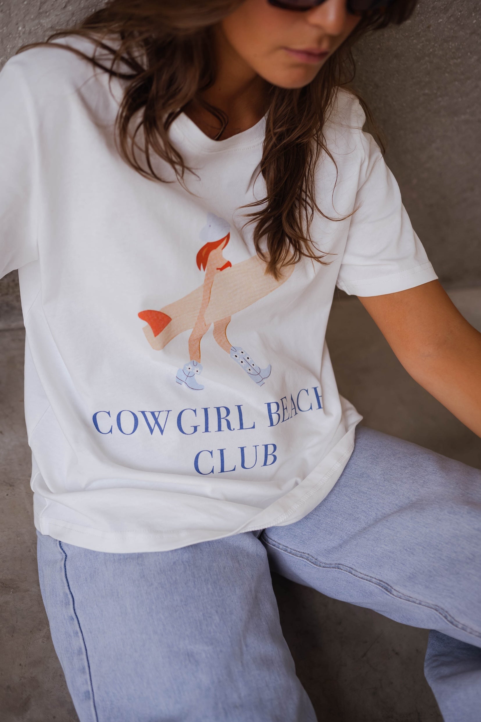 Ecru Cowgirl T-shirt