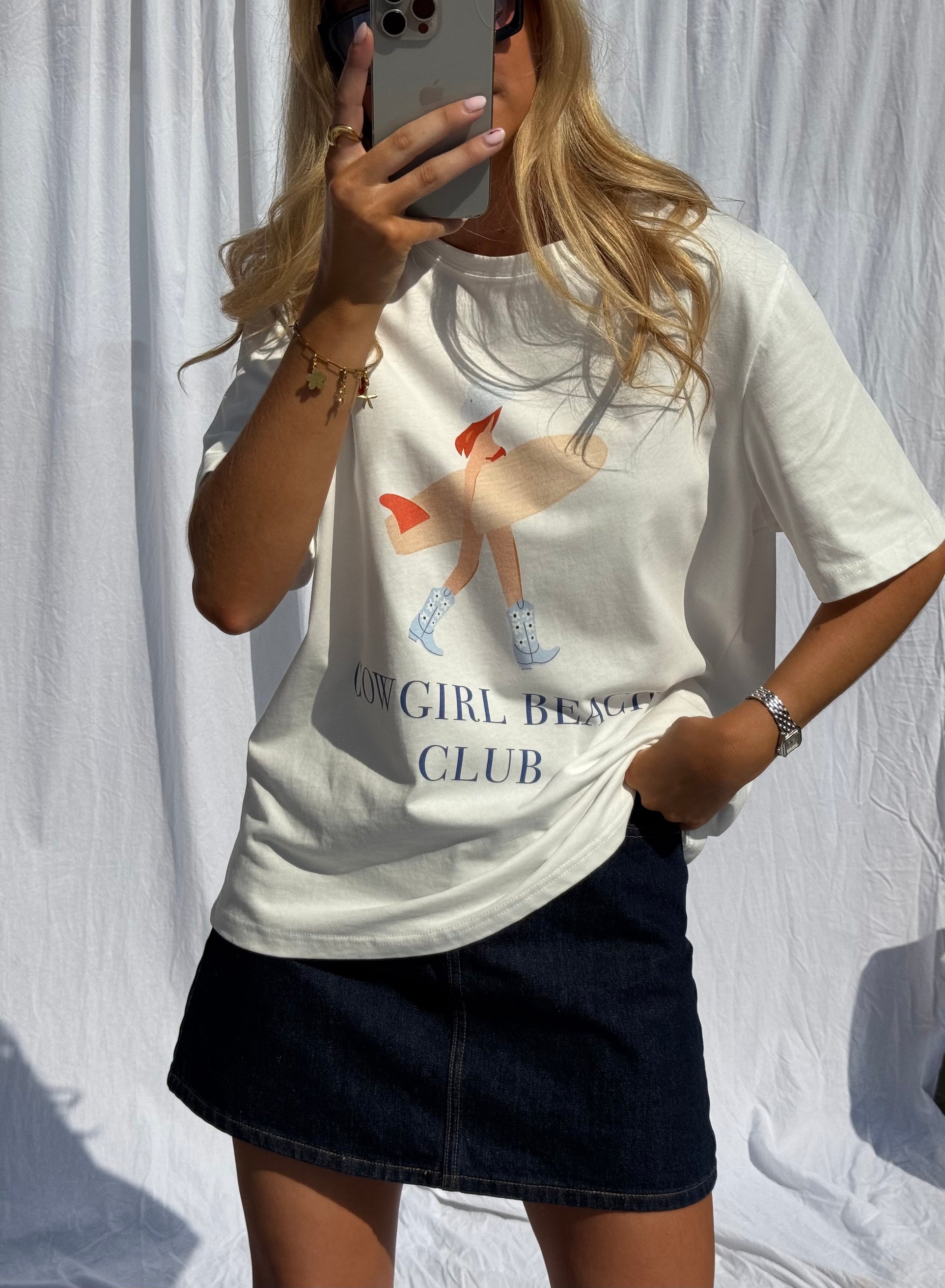 Ecru Cowgirl T-shirt