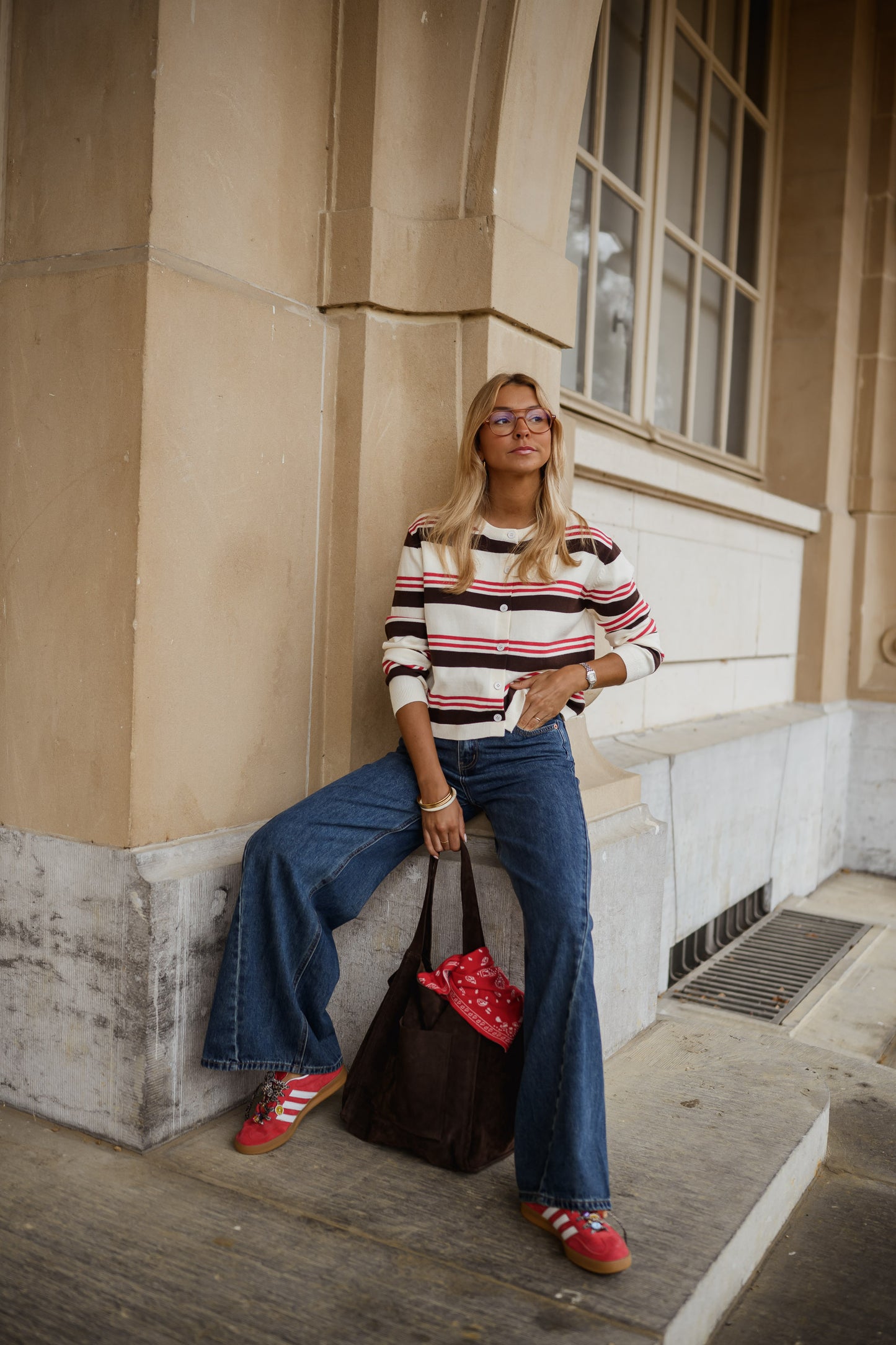 Ecru Jessica Cardigan