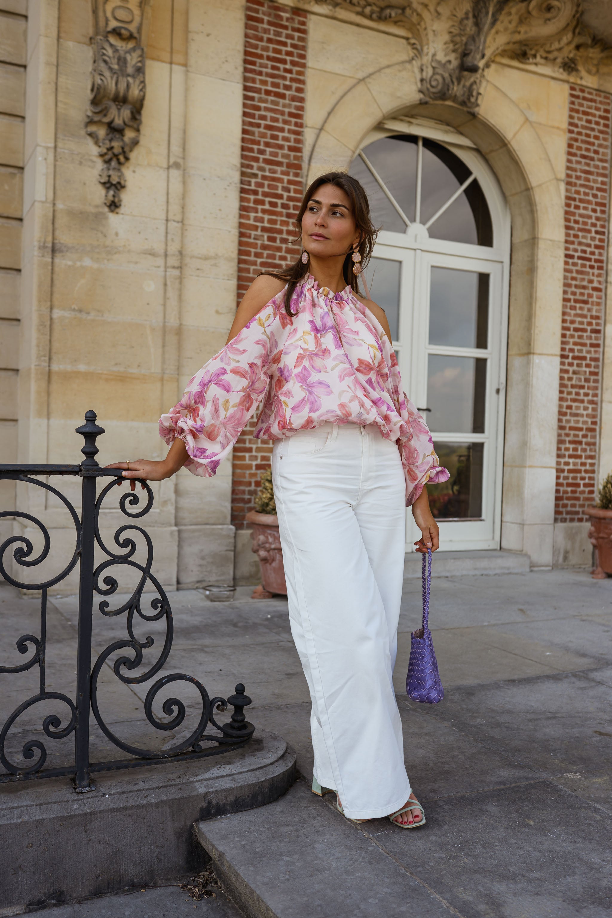 Floral Jeff Blouse