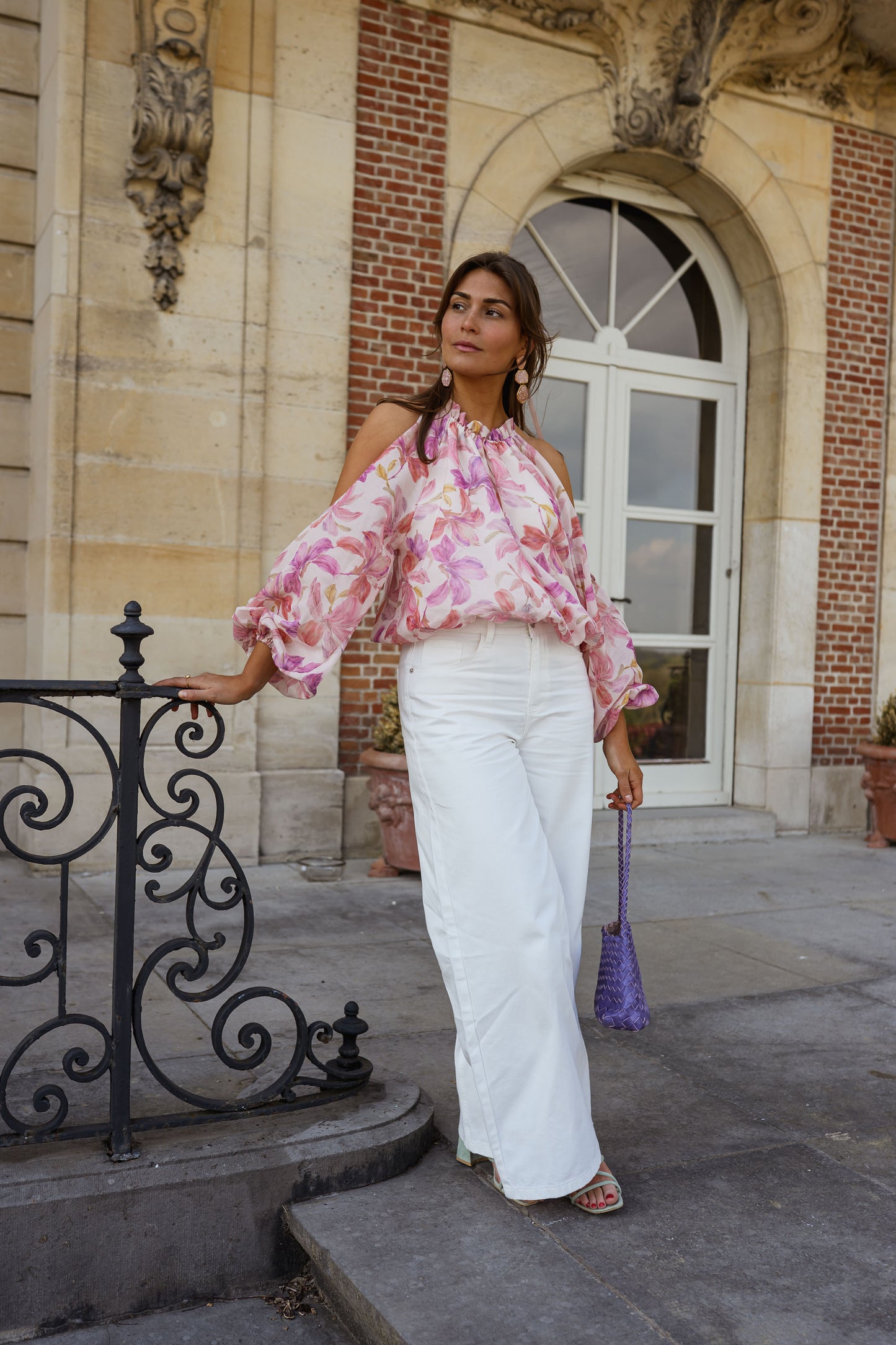 Floral Jeff Blouse