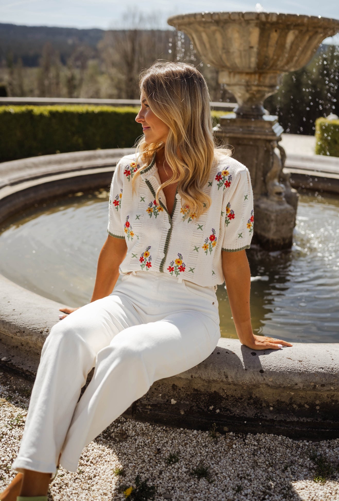 Floral Leila Sweater