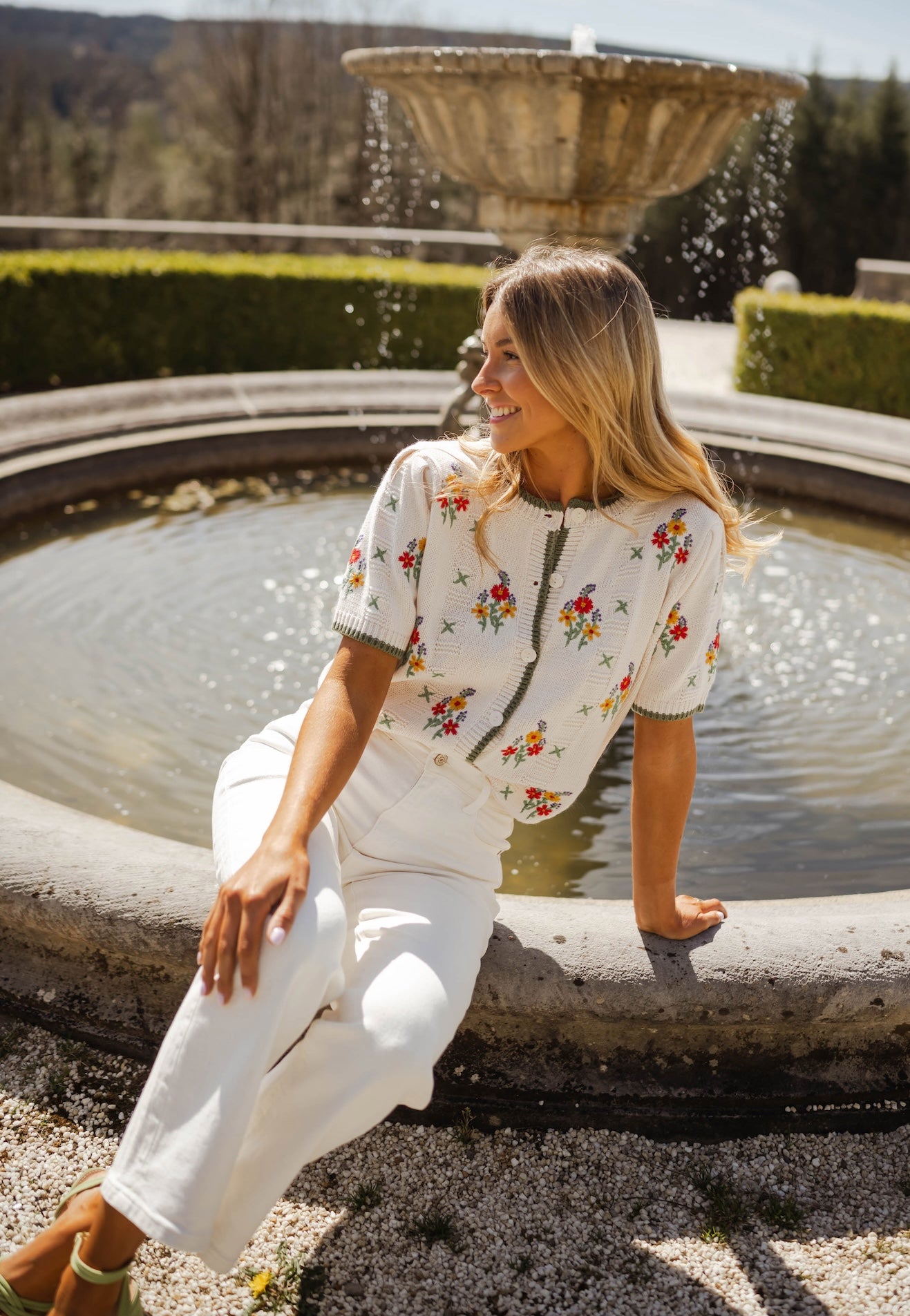 Floral Leila Sweater