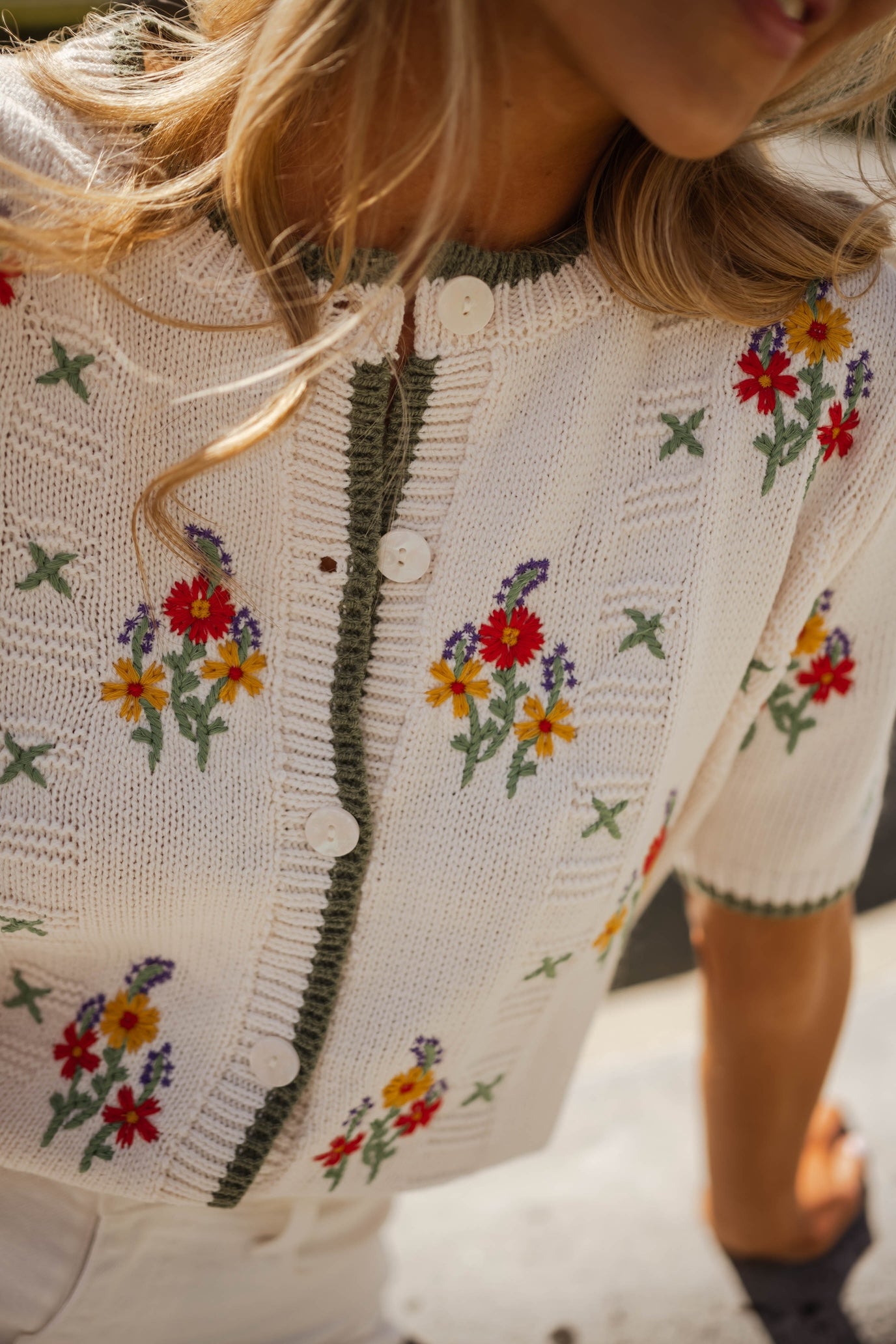 Floral Leila Sweater