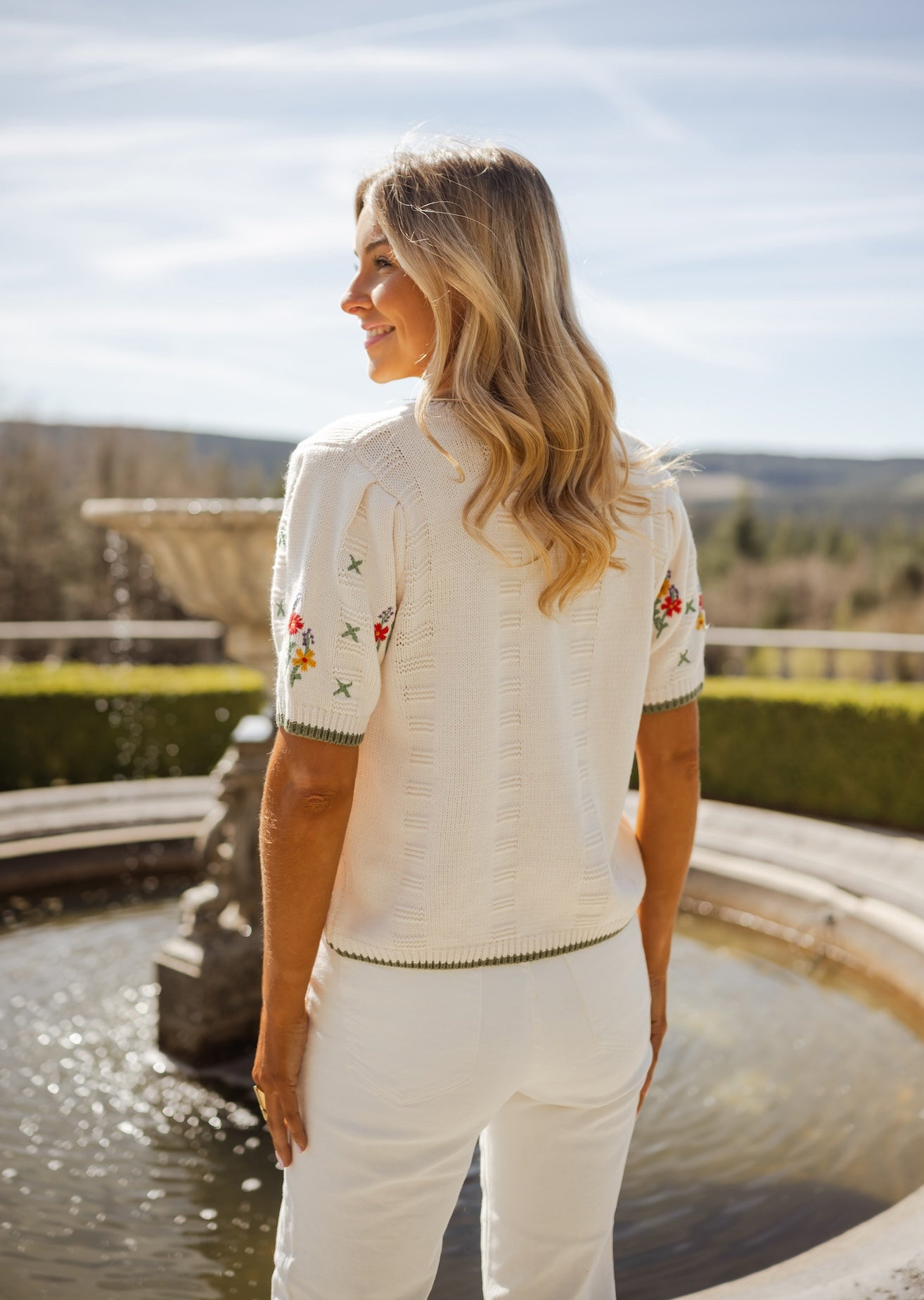 Floral Leila Sweater