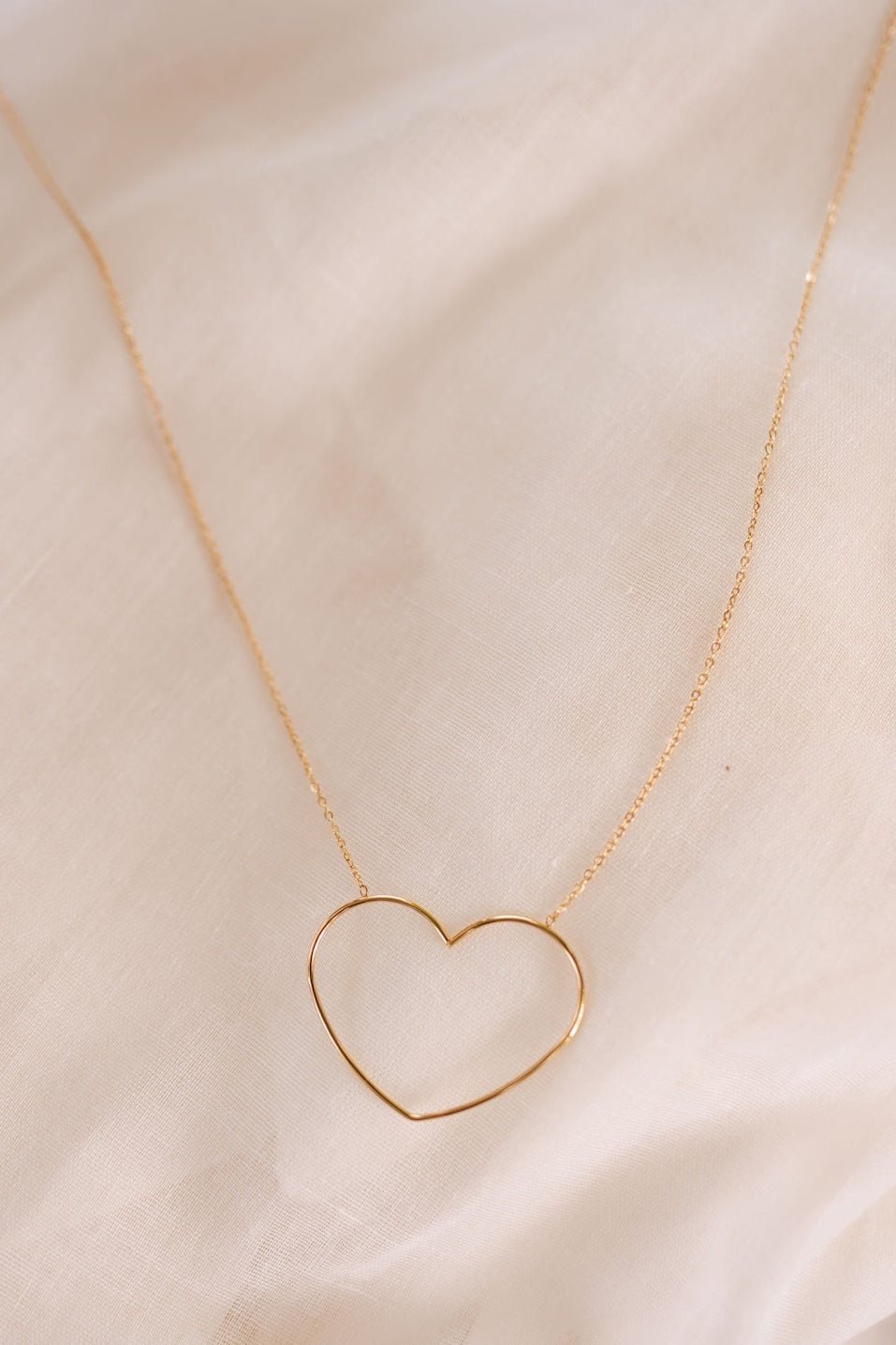 Golden Heart Necklace