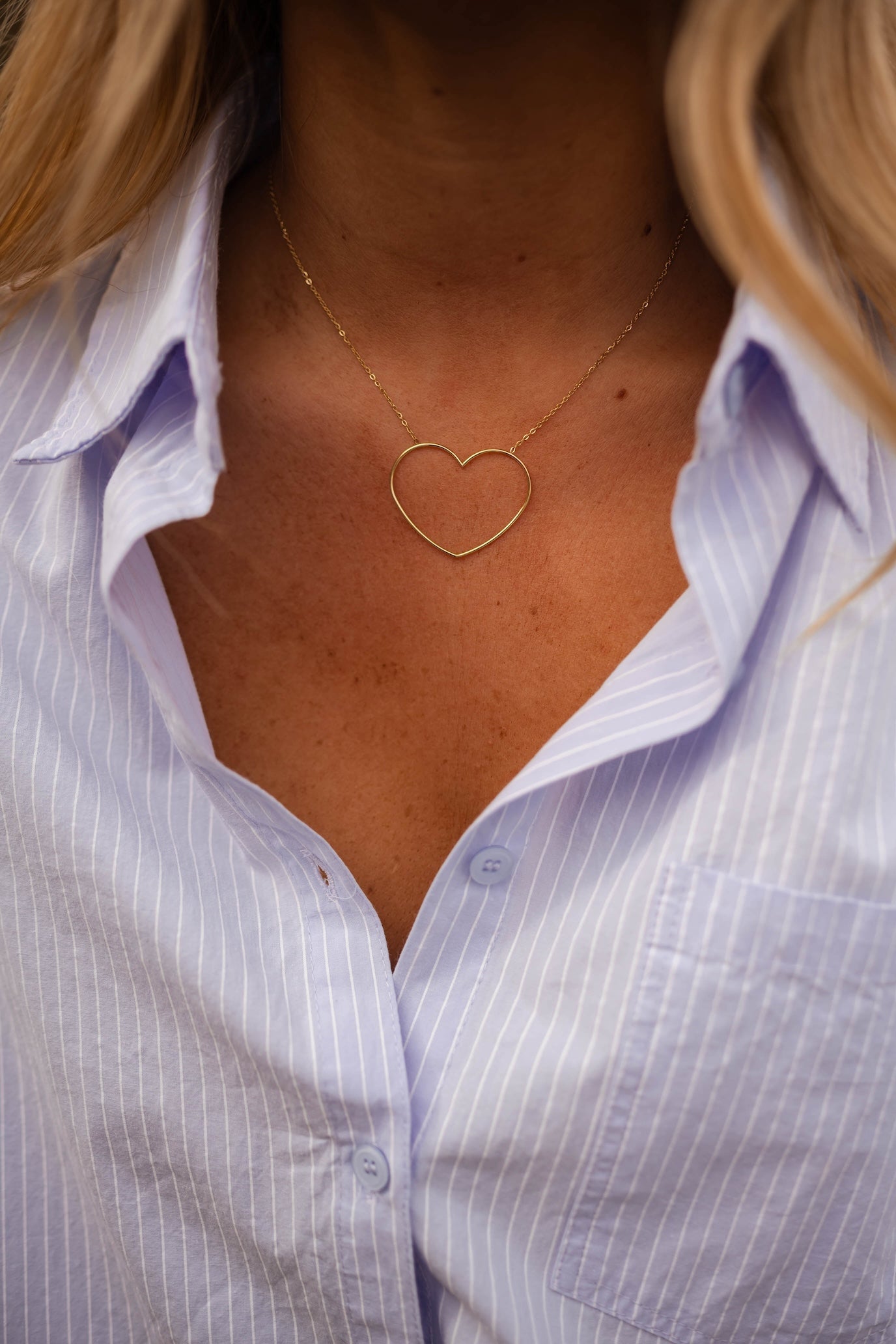 Golden Heart Necklace