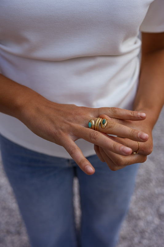 Golden Elicia Ring