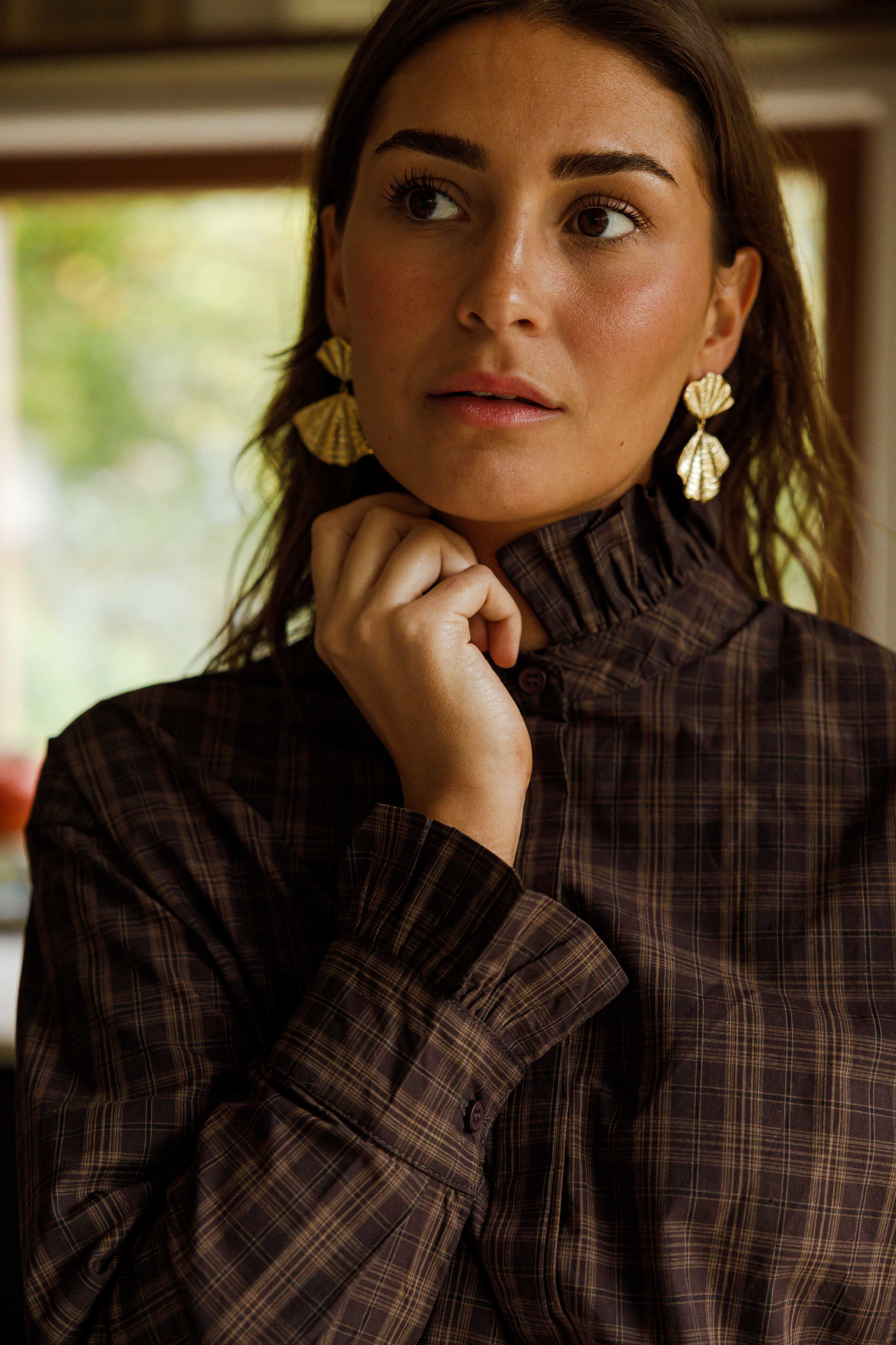 Golden Kena Earrings