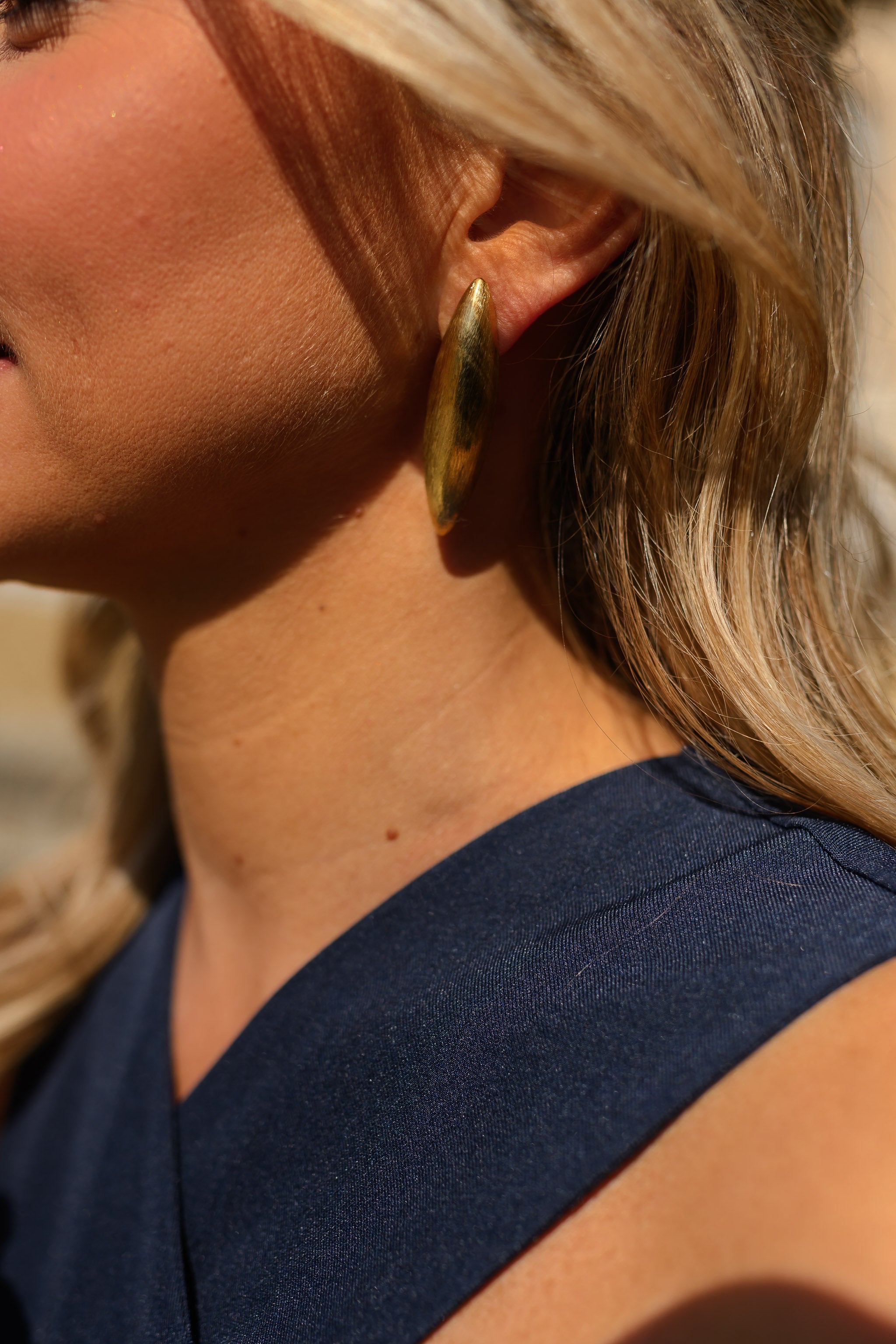 Golden Trady Earrings