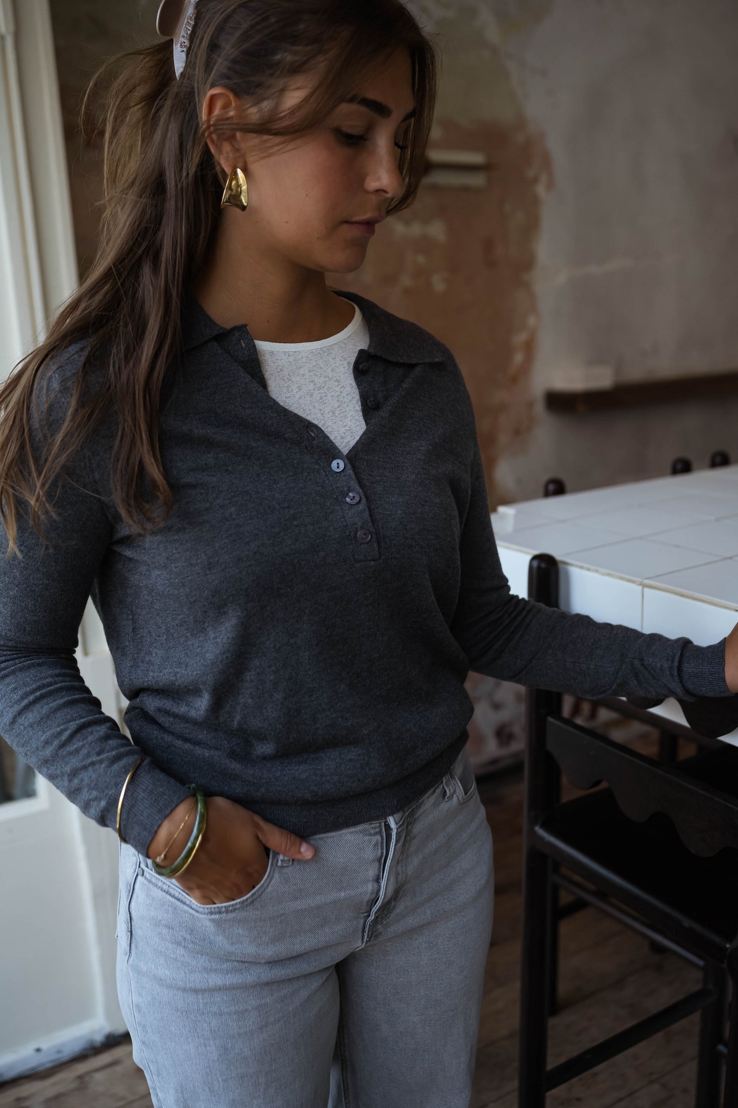 Grey Jeremiah Sweater