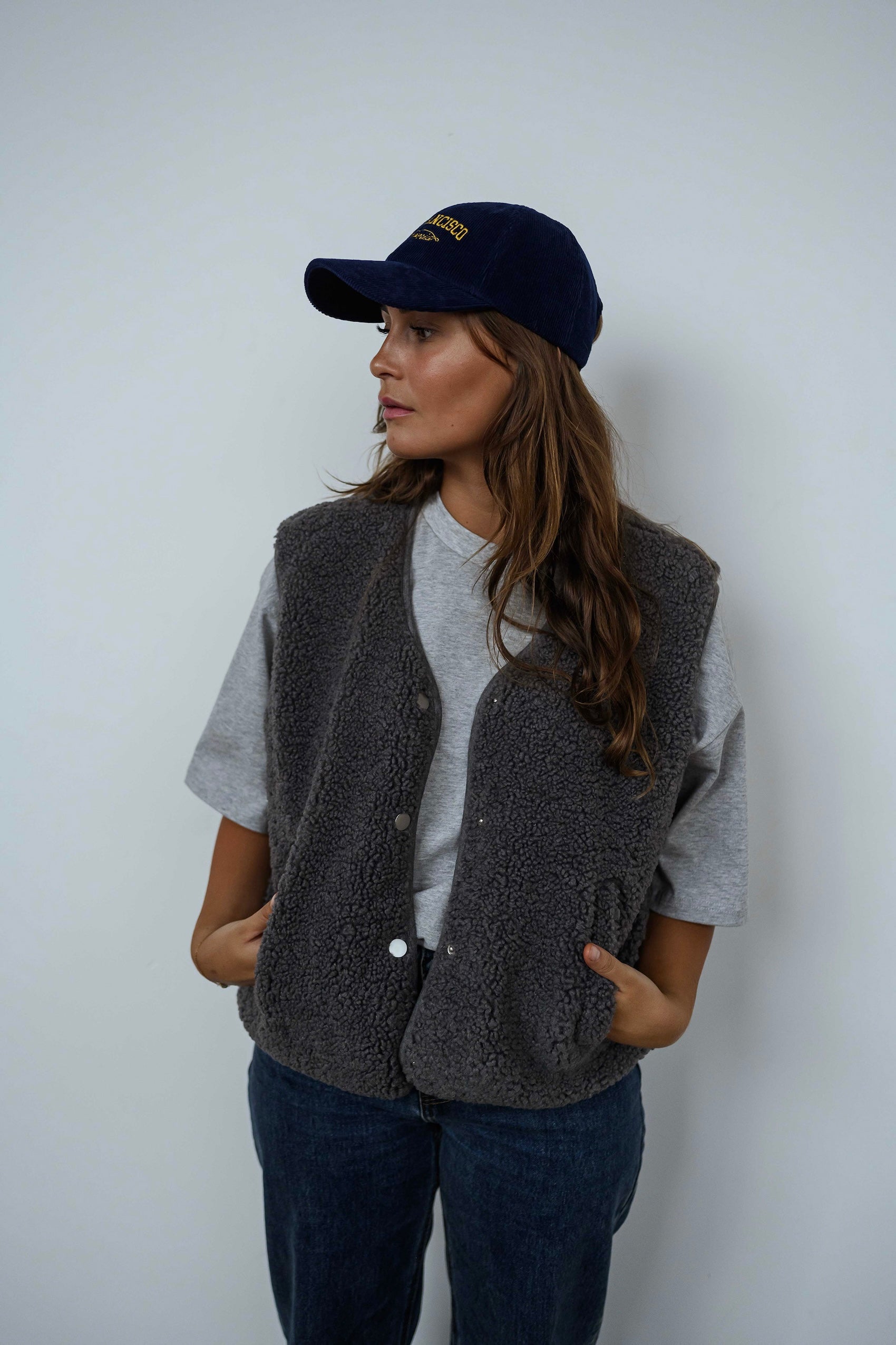 Grey Taoh Vest