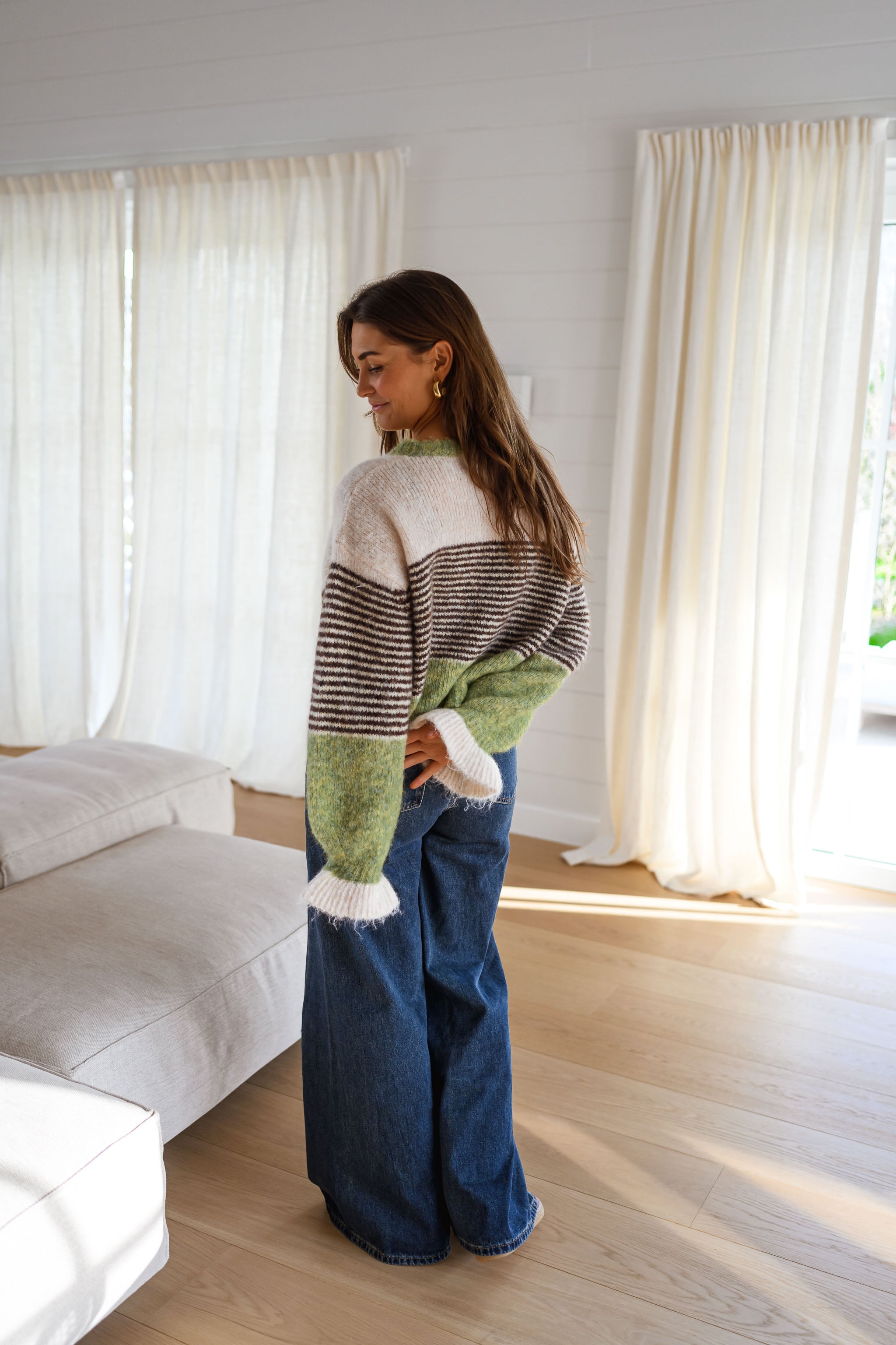 Green Amren Cardigan