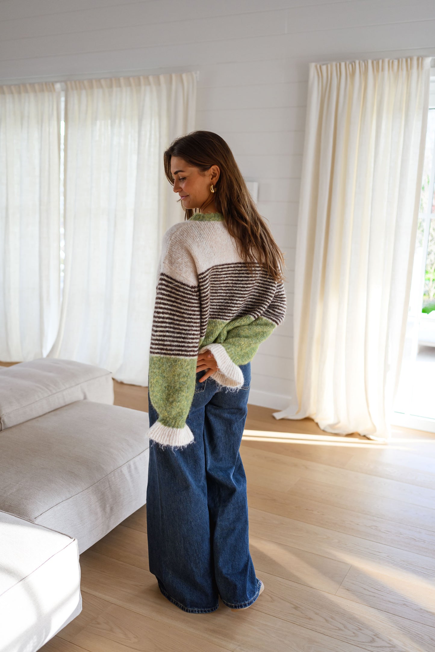 Green Amren Cardigan