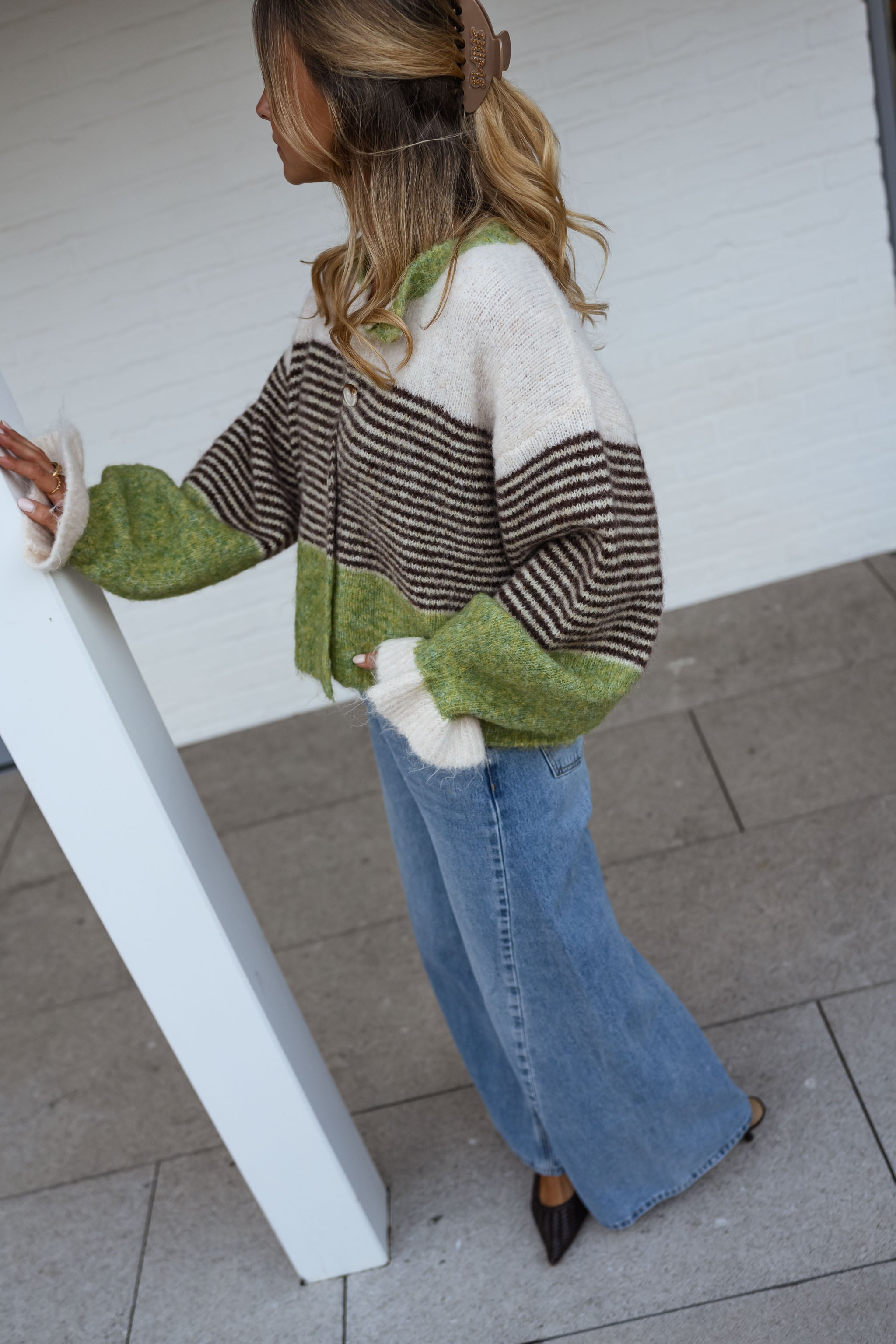 Green Amren Cardigan