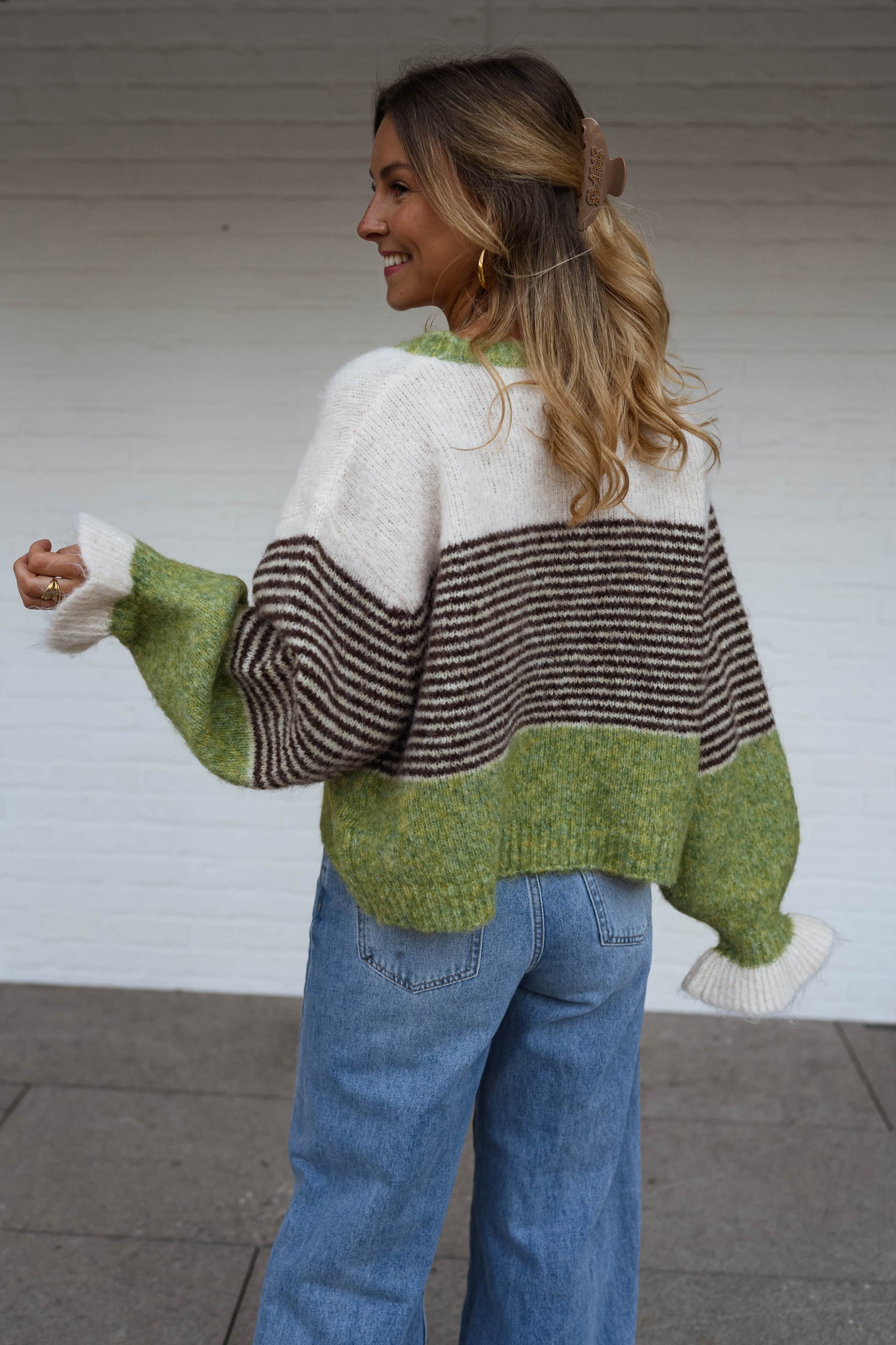 Green Amren Cardigan